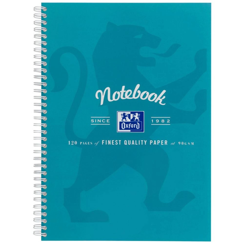 1 Oxford A4 Notebook 120 Pages with Scribzee App Aqua, 1 of 4