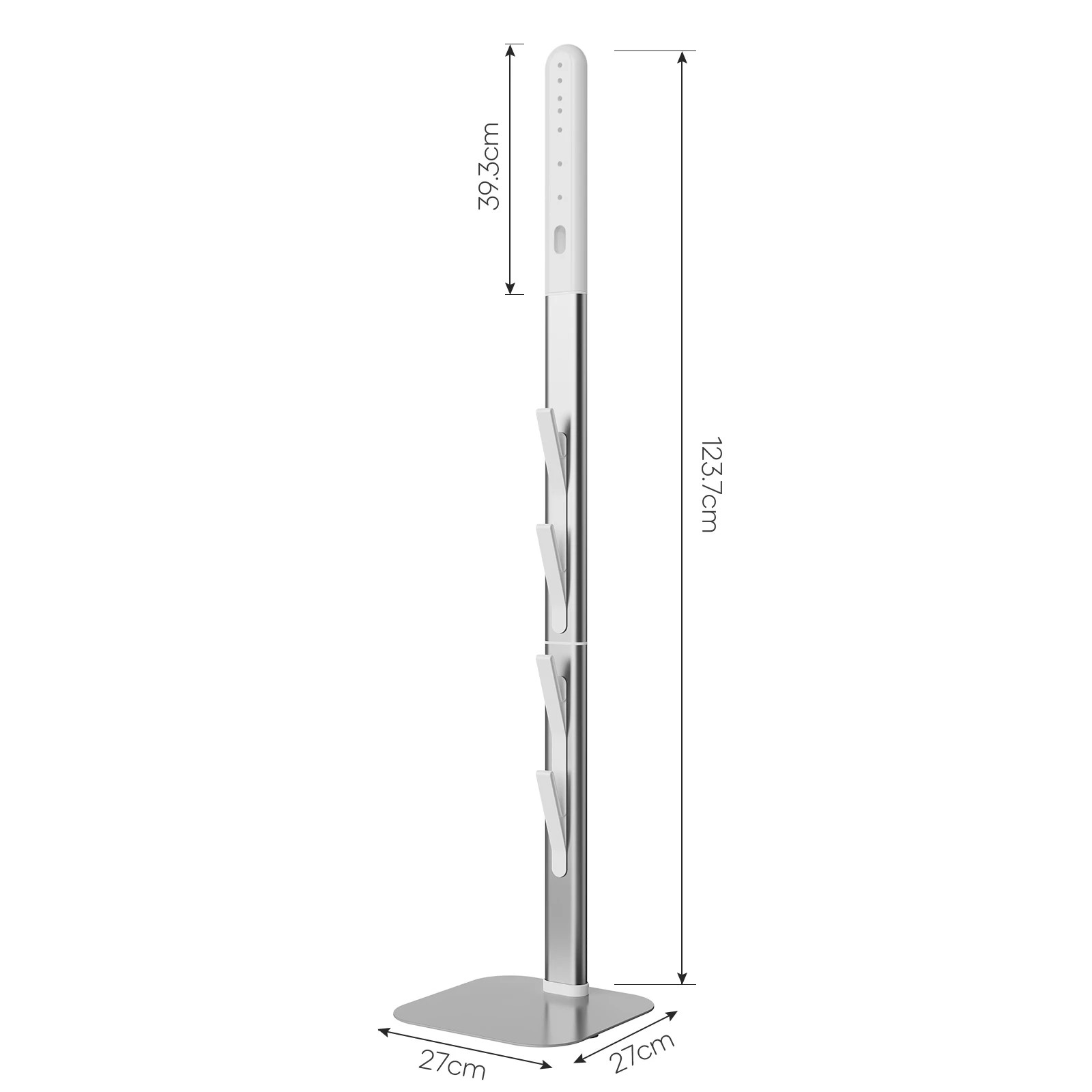 1 Ausway Freestanding Vacuum Cleaner Stand Rack Slim Cordless Storage Holder Metal Base, 1 of 5