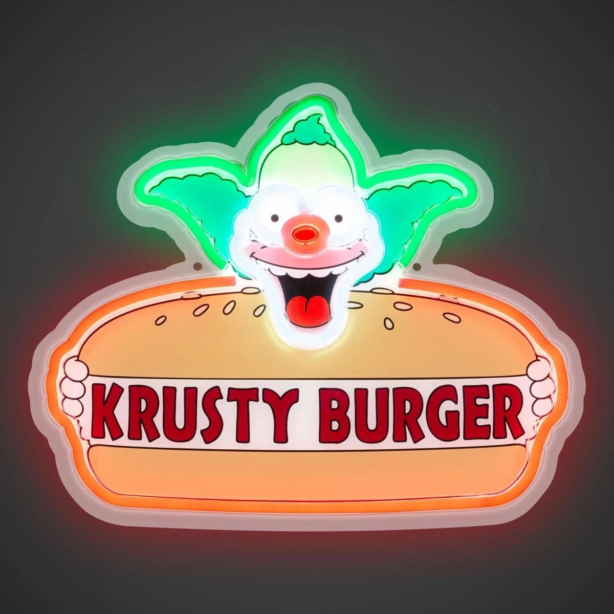 1 Krusty Neon Light, 1 of 2