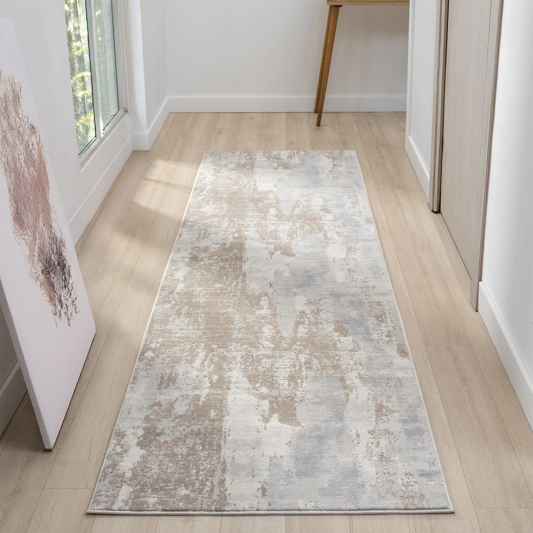 3 La Grace Home Adriano Soft Pile Premium Runner - 80x300cm - Slate, 3 of 10