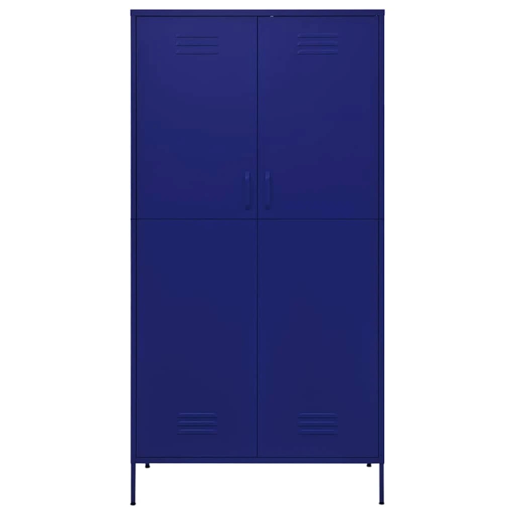 3 Vidaxl Wardrobe Clothing Cabinet - Blue, 3 of 10