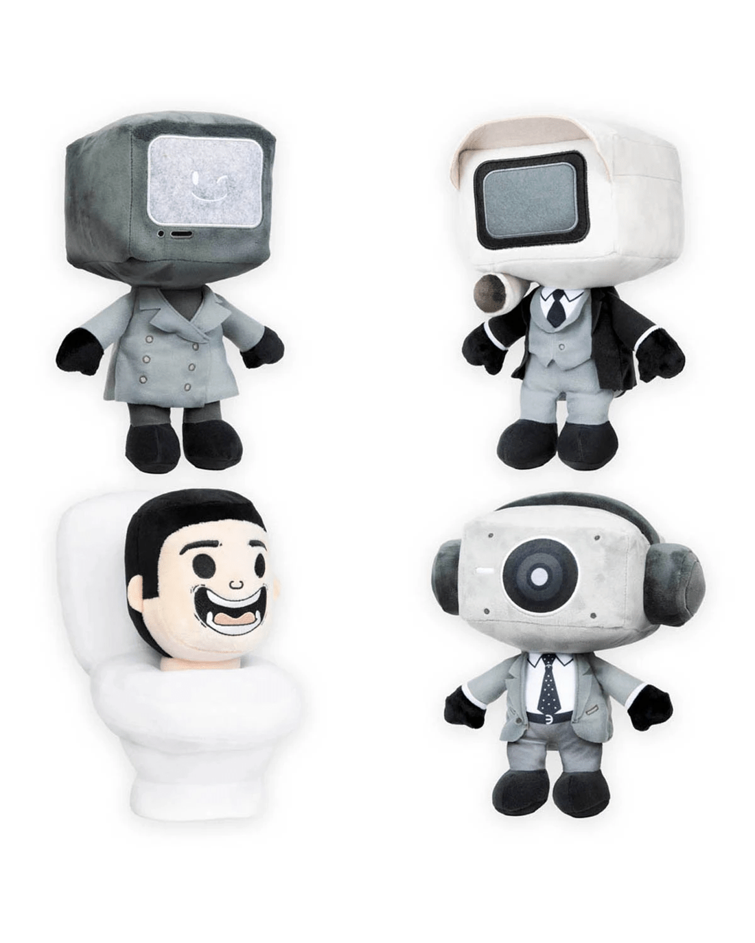 3 28cm Skibidi Toilet Mystery Plush Series One - Assorted, 3 of 7