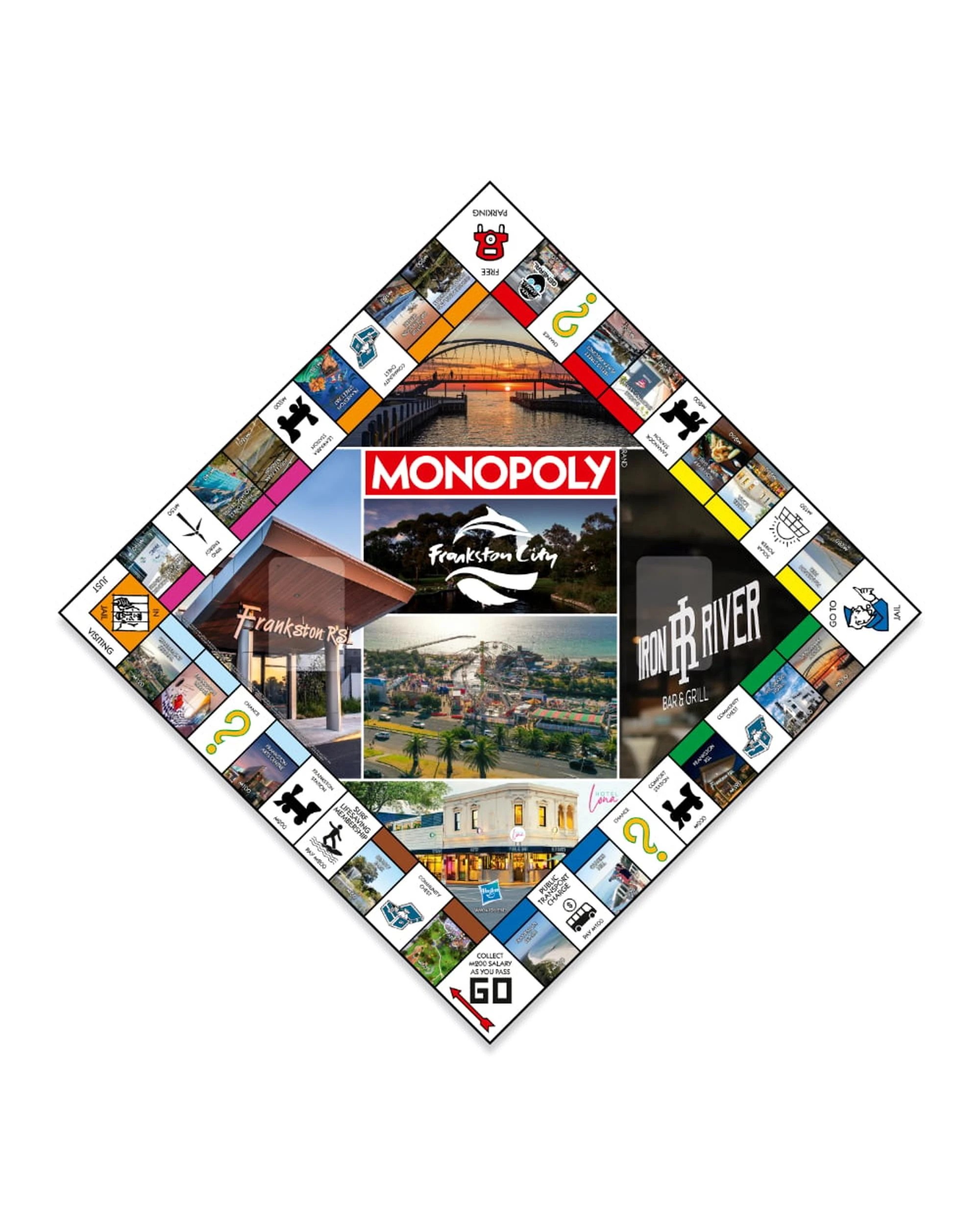 3 Monopoly Frankston Edition Board Game, 3 of 5