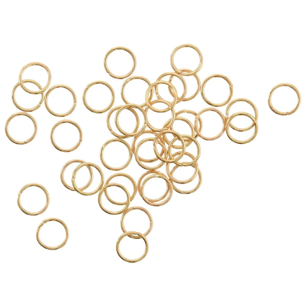 2 Born Jump Rings 7mm Gold 40 Piece, 2 of 2