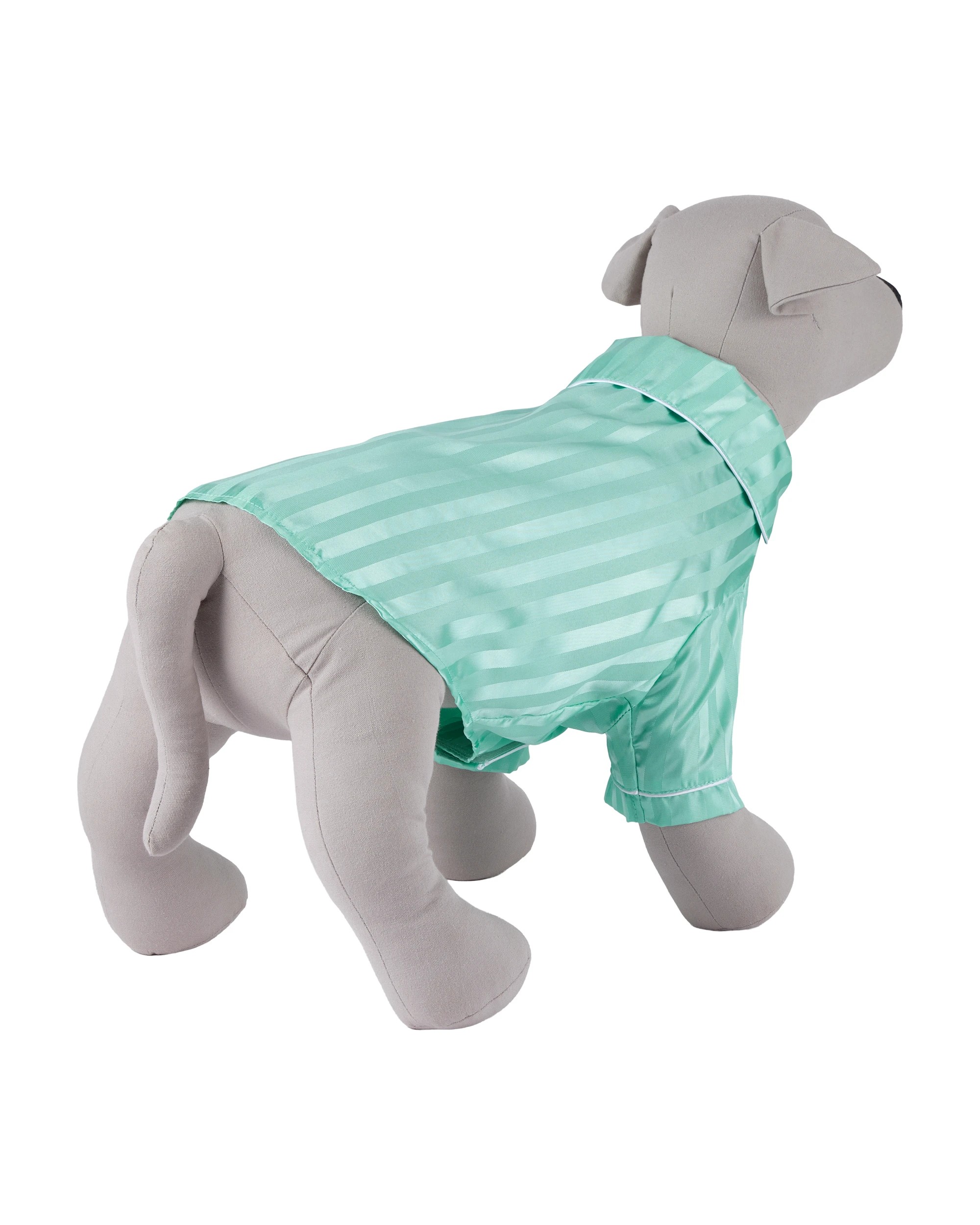 3 Pet Satin Pyjamas - Small, Aqua, 3 of 9