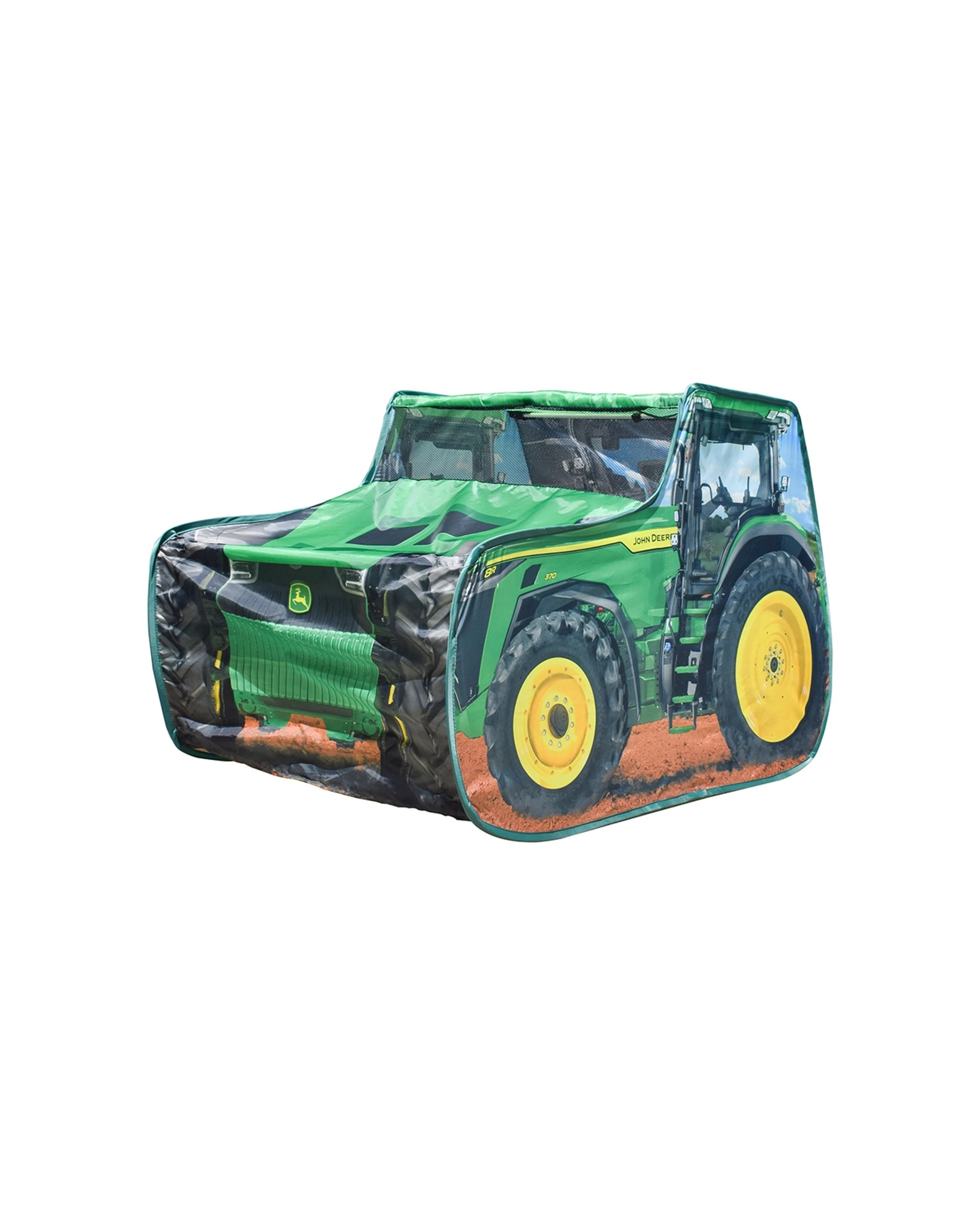 2 John Deere Life-size Kids Pop-up Tractor Tent Realistic Design 3 Years Plus - Green, 2 of 4