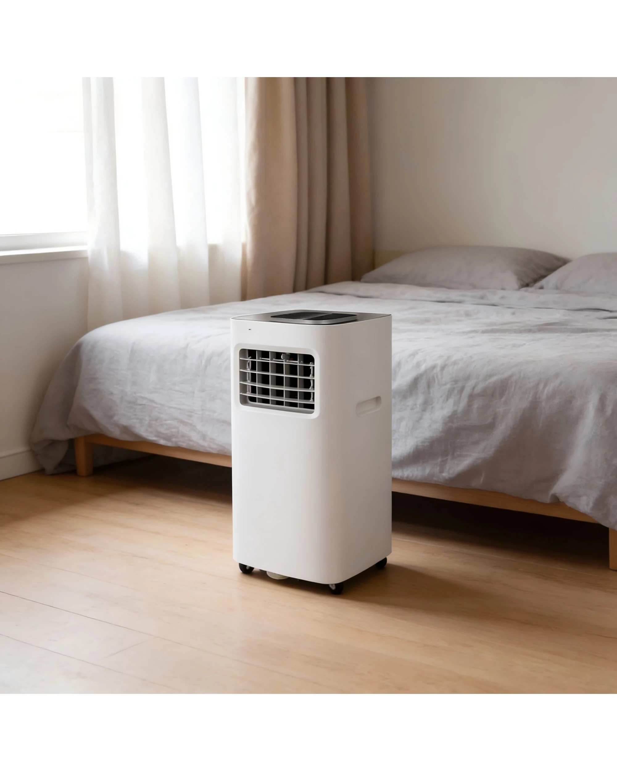 6 Advwin 9000 BTU Portable Air Conditioner - White, 6 of 8