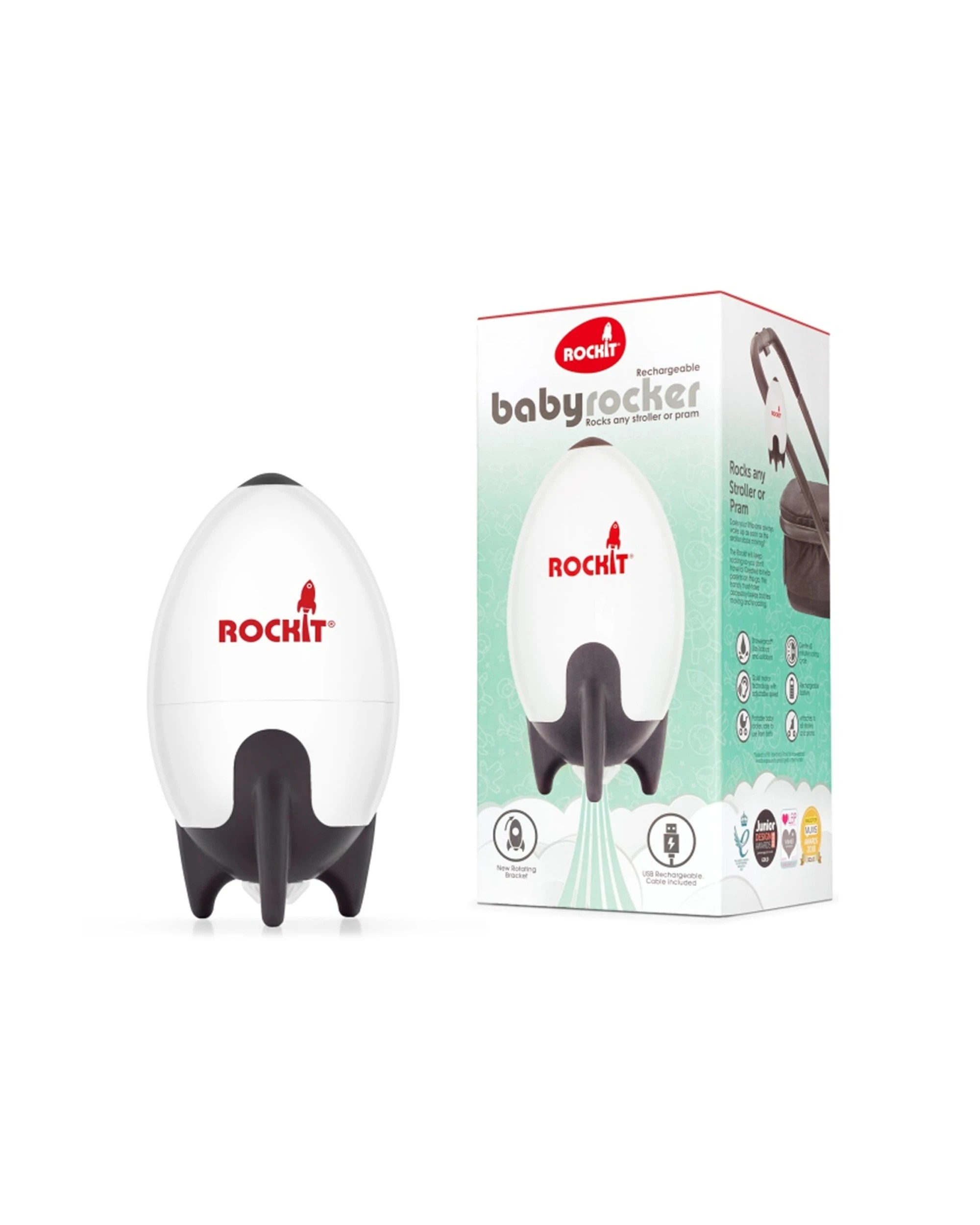 1 Rockit Automatic Rechargeable Rocker for Pram/Stroller, 1 of 1