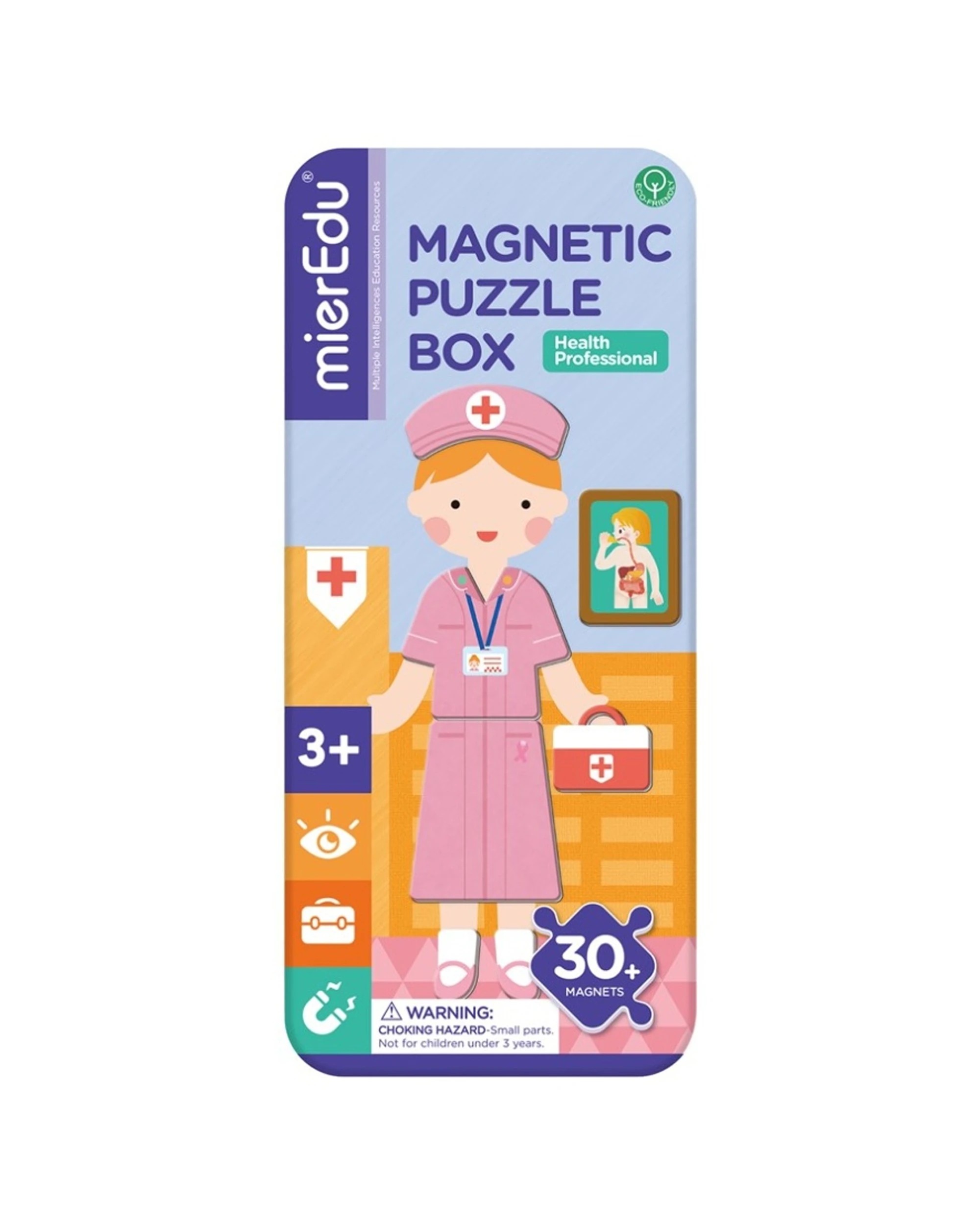 1 Mieredu Magnetic Puzzle Box Health Professional Kids Pretend Toy, 1 of 3