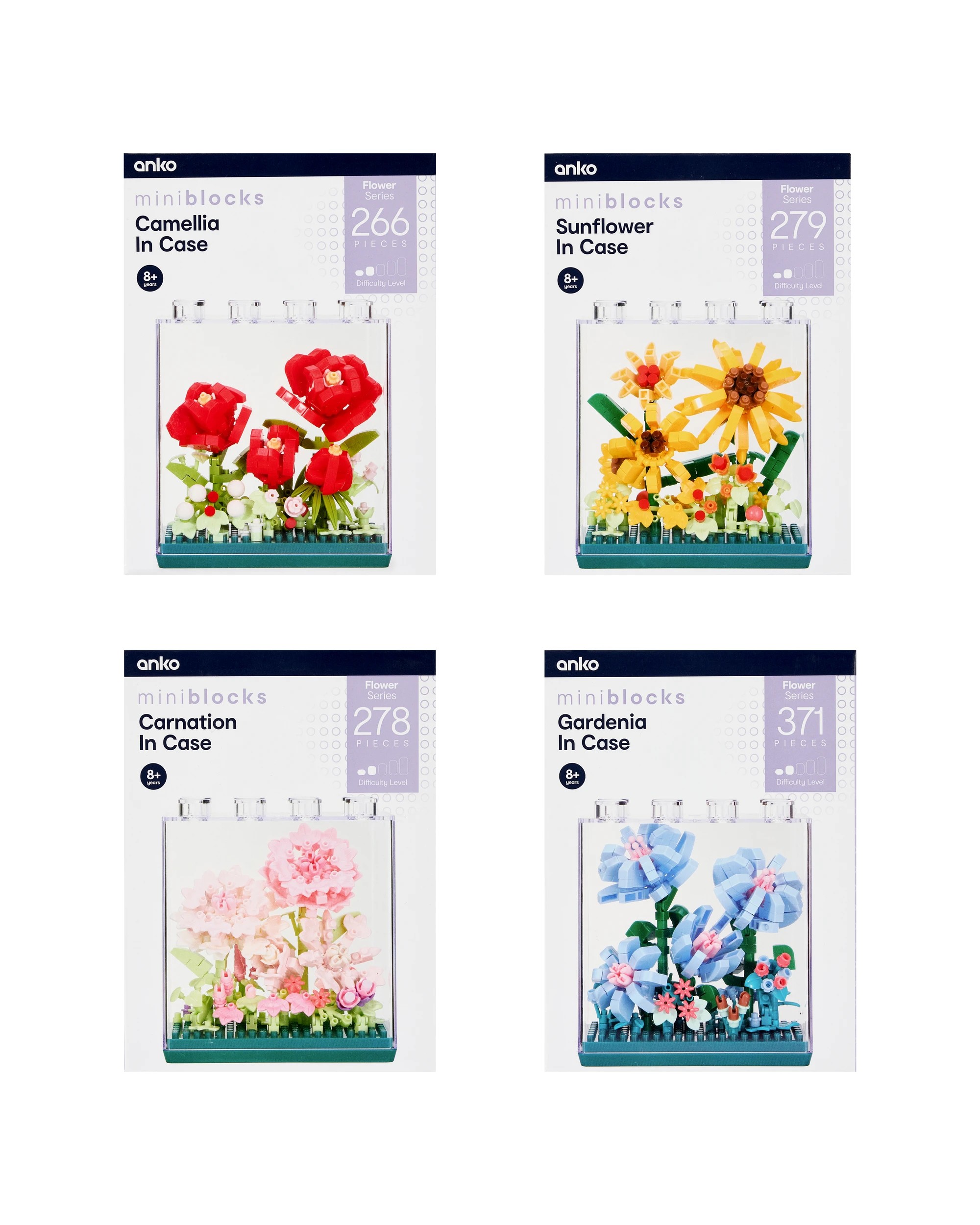 1 Mini Blocks Flower Series - Assorted, 1 of 10