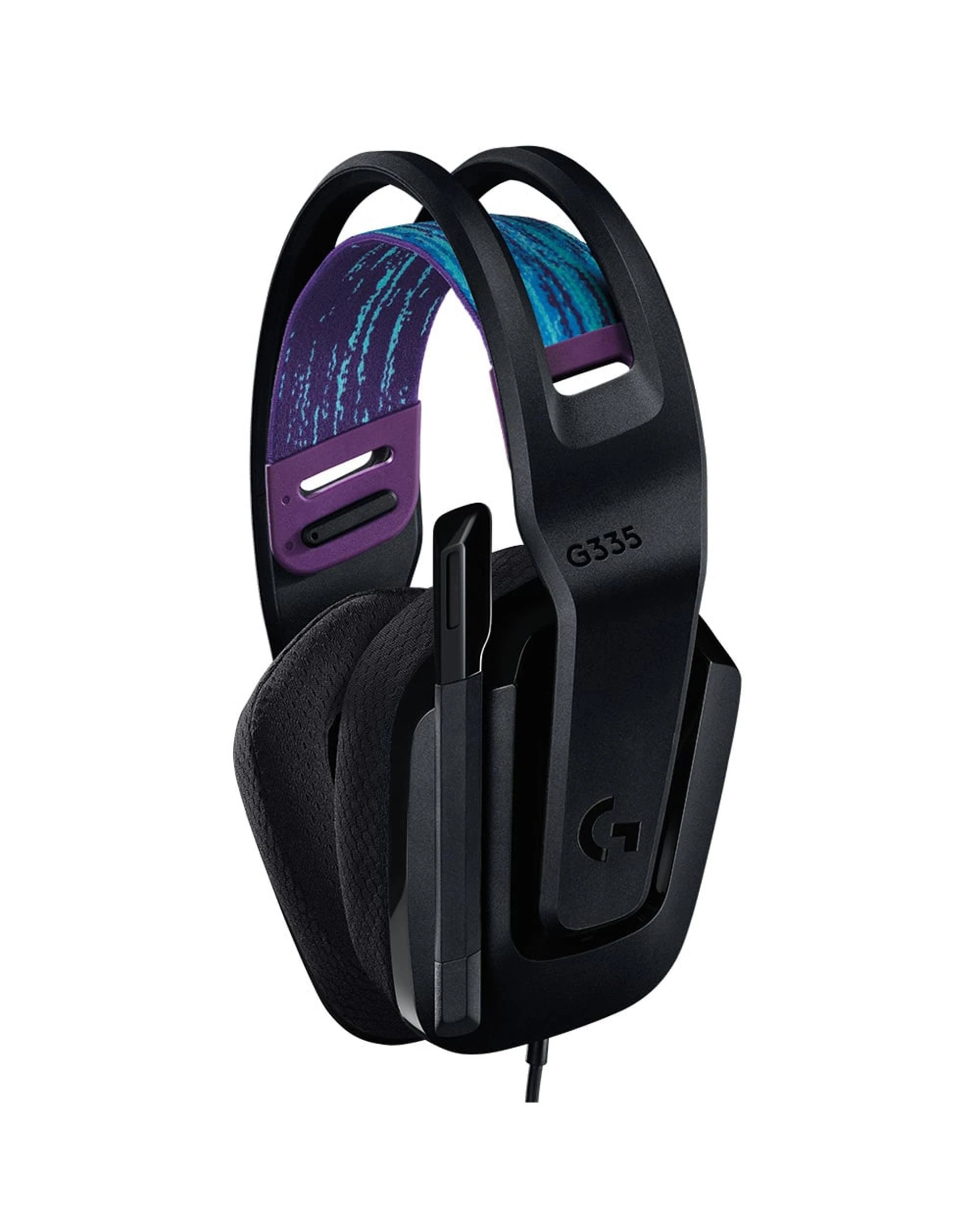 3 Logitech G335 Wired Gaming Headset - Black, 3 of 5