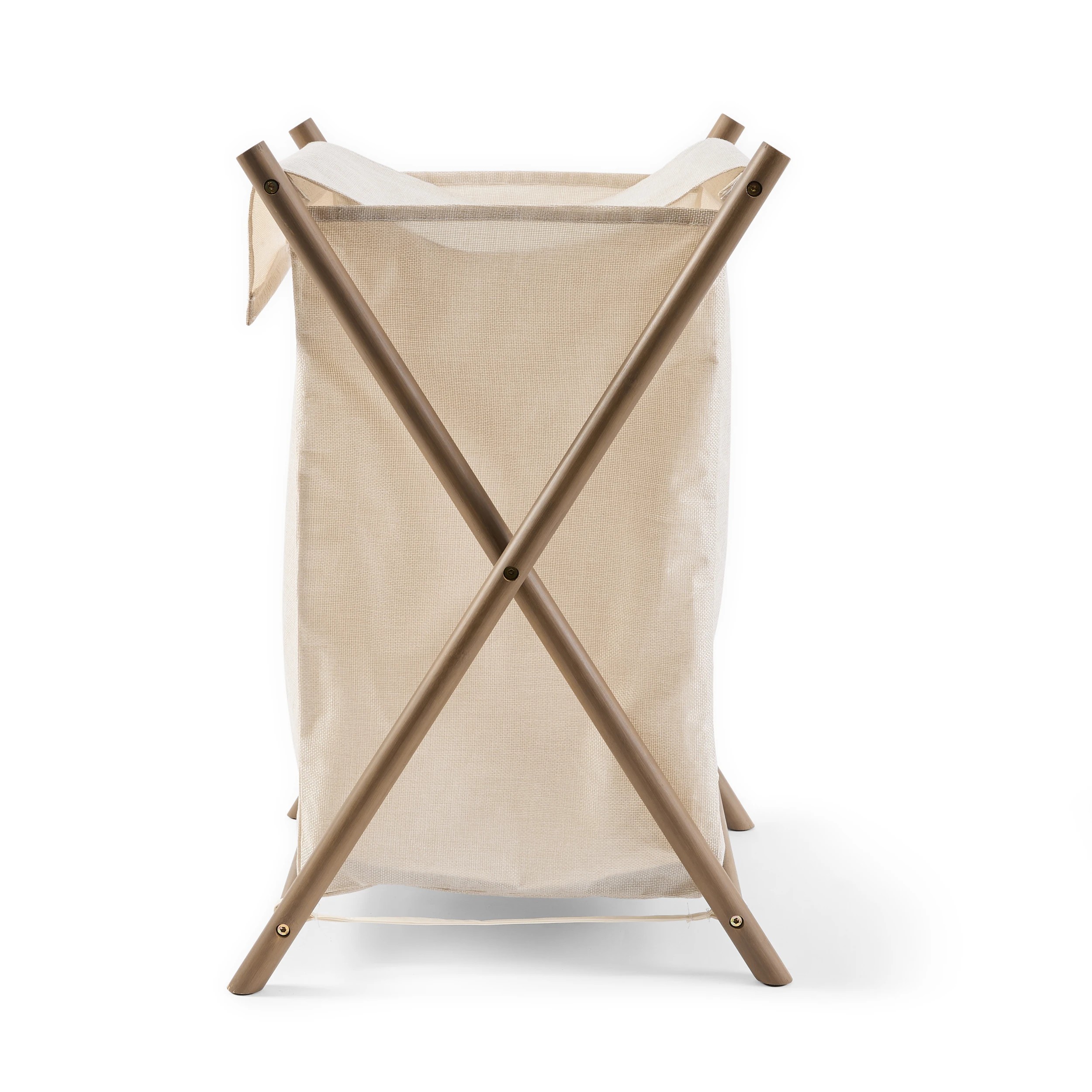 5 Linen Look Foldable Laundry Hamper, 5 of 8