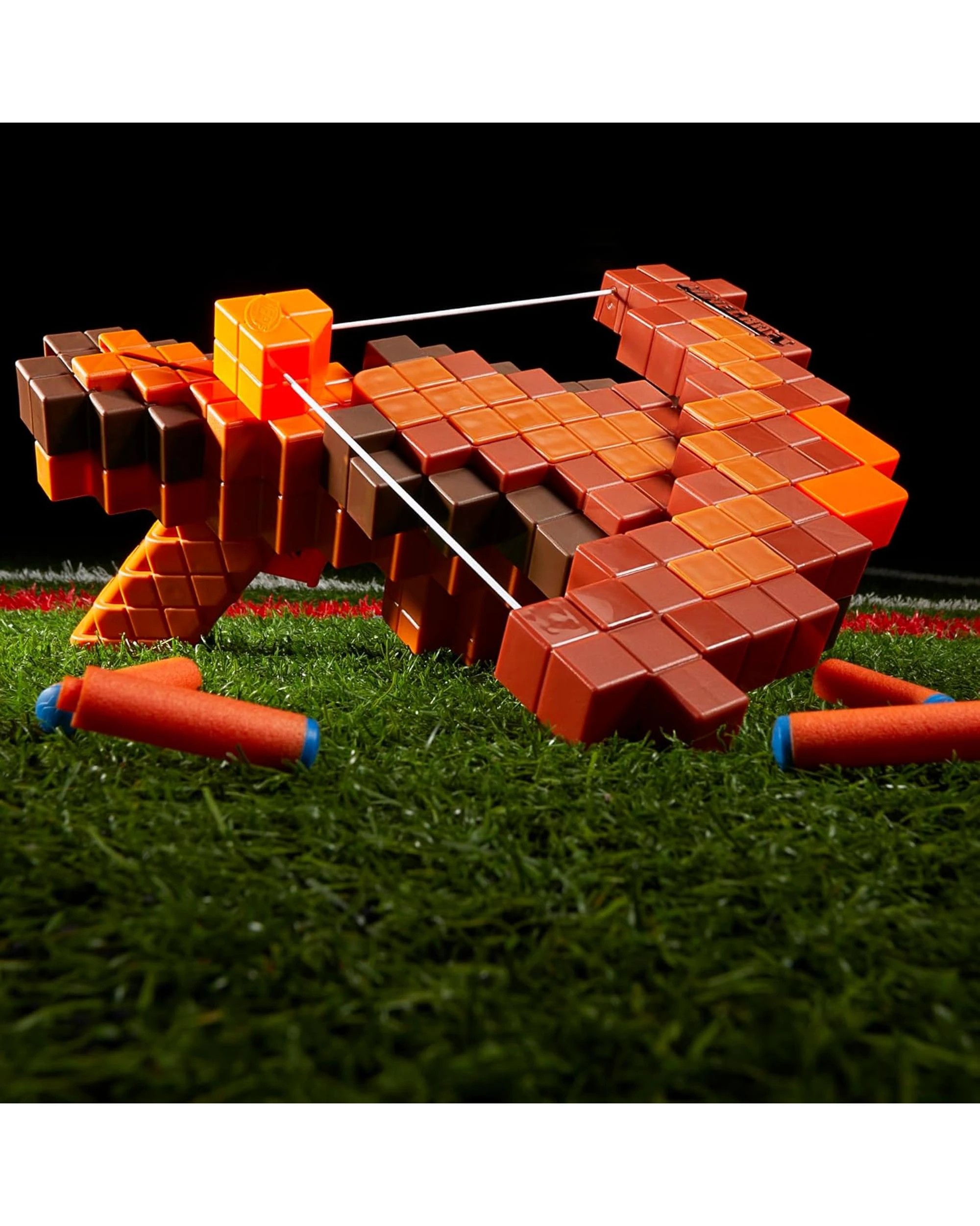 4 NERF Minecraft Pillager's Crossbow Dart Blaster, 4 of 8