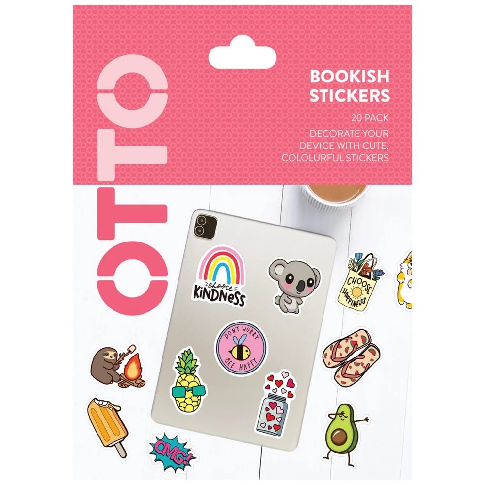 1 Otto Bookish Stickers 20 Pack, 1 of 5