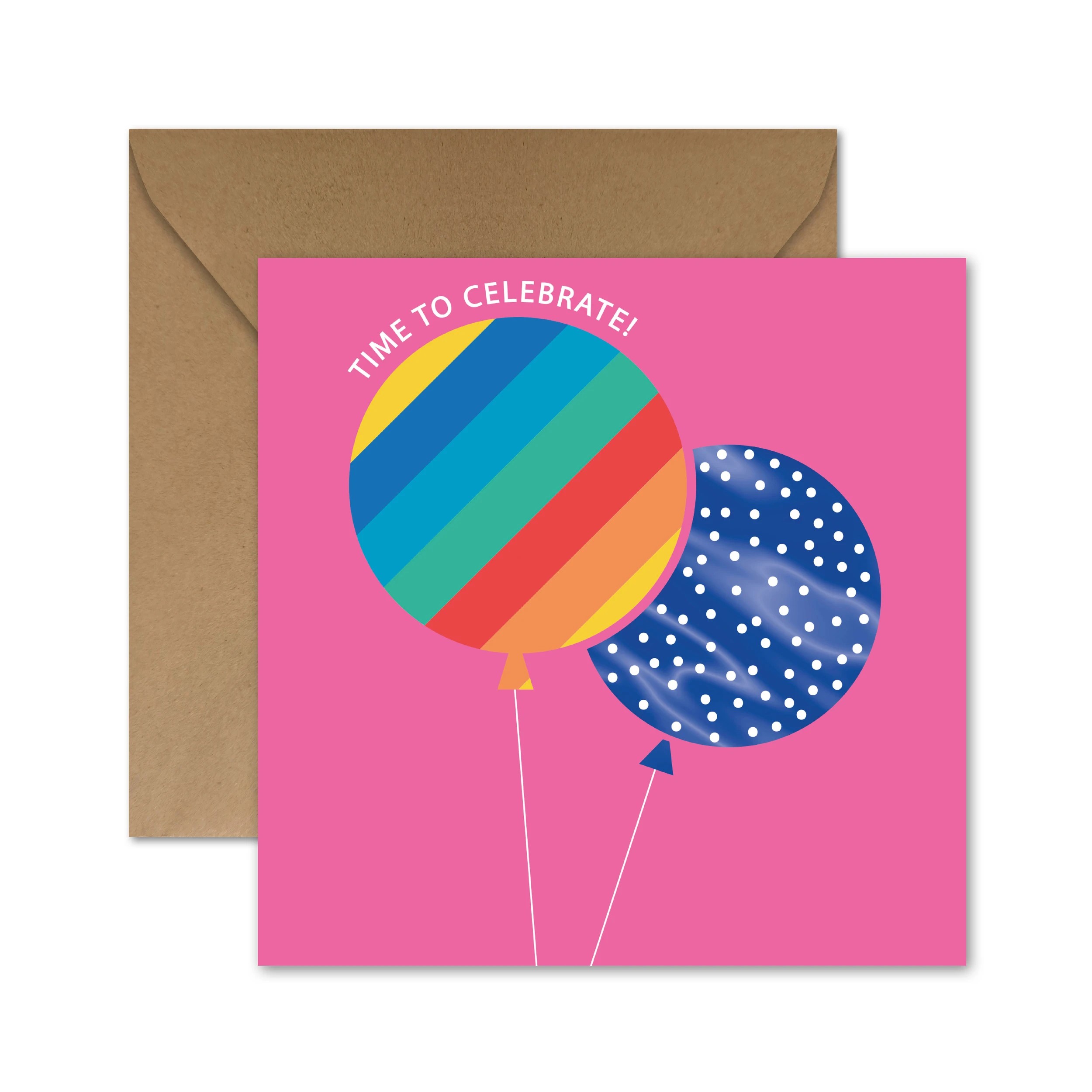 1 Hallmark Birthday Card - Time To Celebrate!, 1 of 3