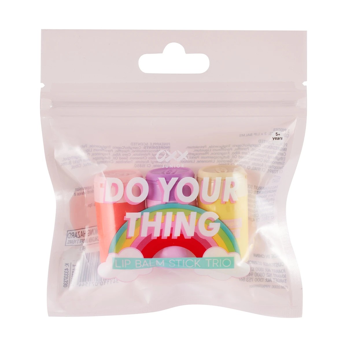 1 OXX Junior Lip Balm Stick Trio - Do Your Thing, 1 of 7