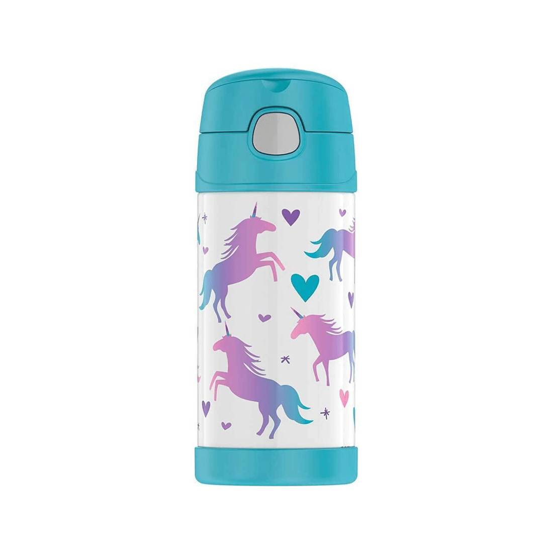 1 Thermos Funtainer 355ml Insulated Stainless Steel Drink Bottle With Straw
 - Multi, 1 of 3