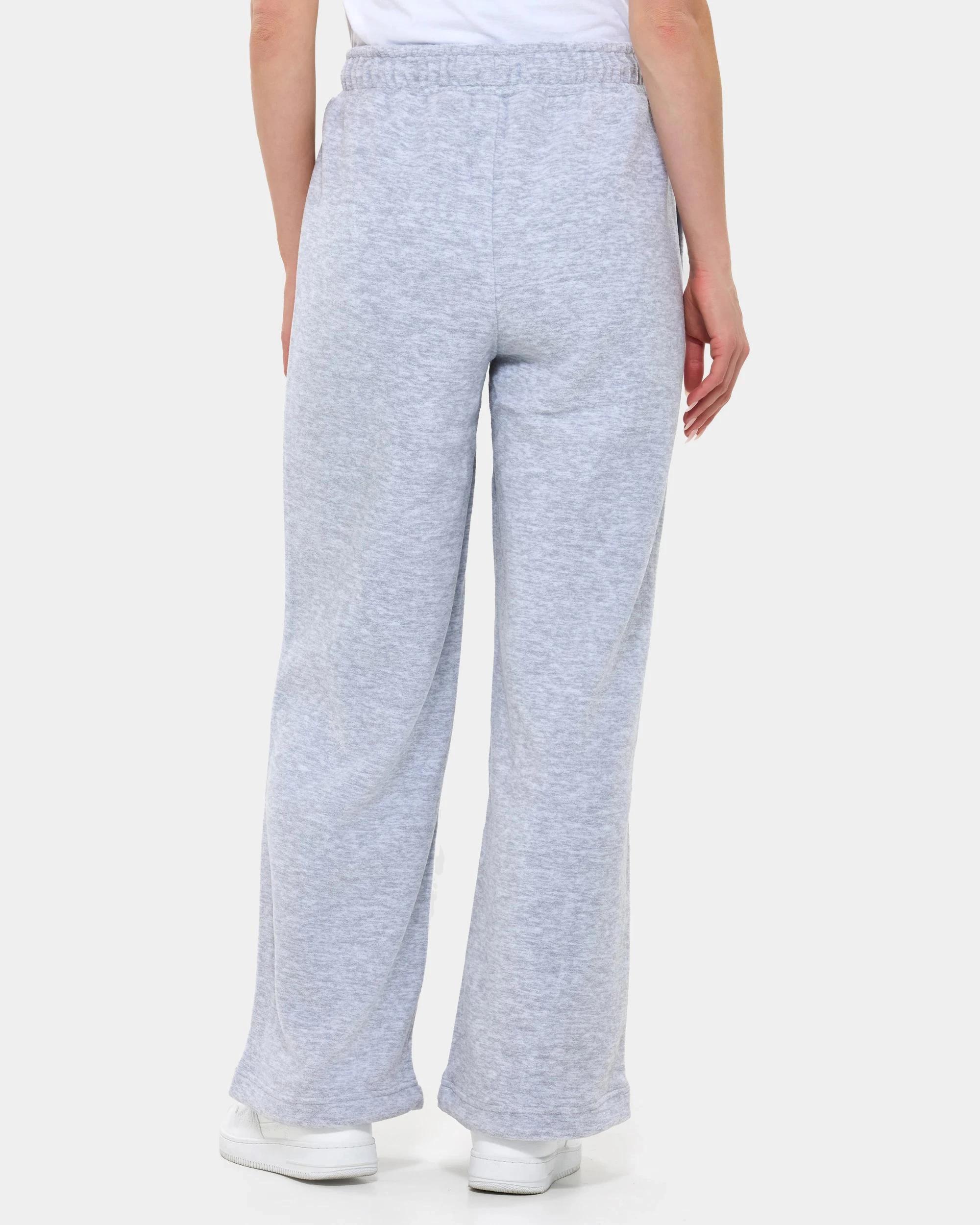 3 Fila Victoria Polar Fleece Trackpants GREY MARLE, 3 of 4