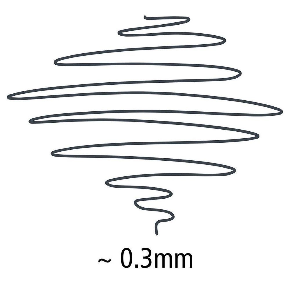 2 Staedtler Triplus 0.3mm Fineliner Grey, 2 of 6