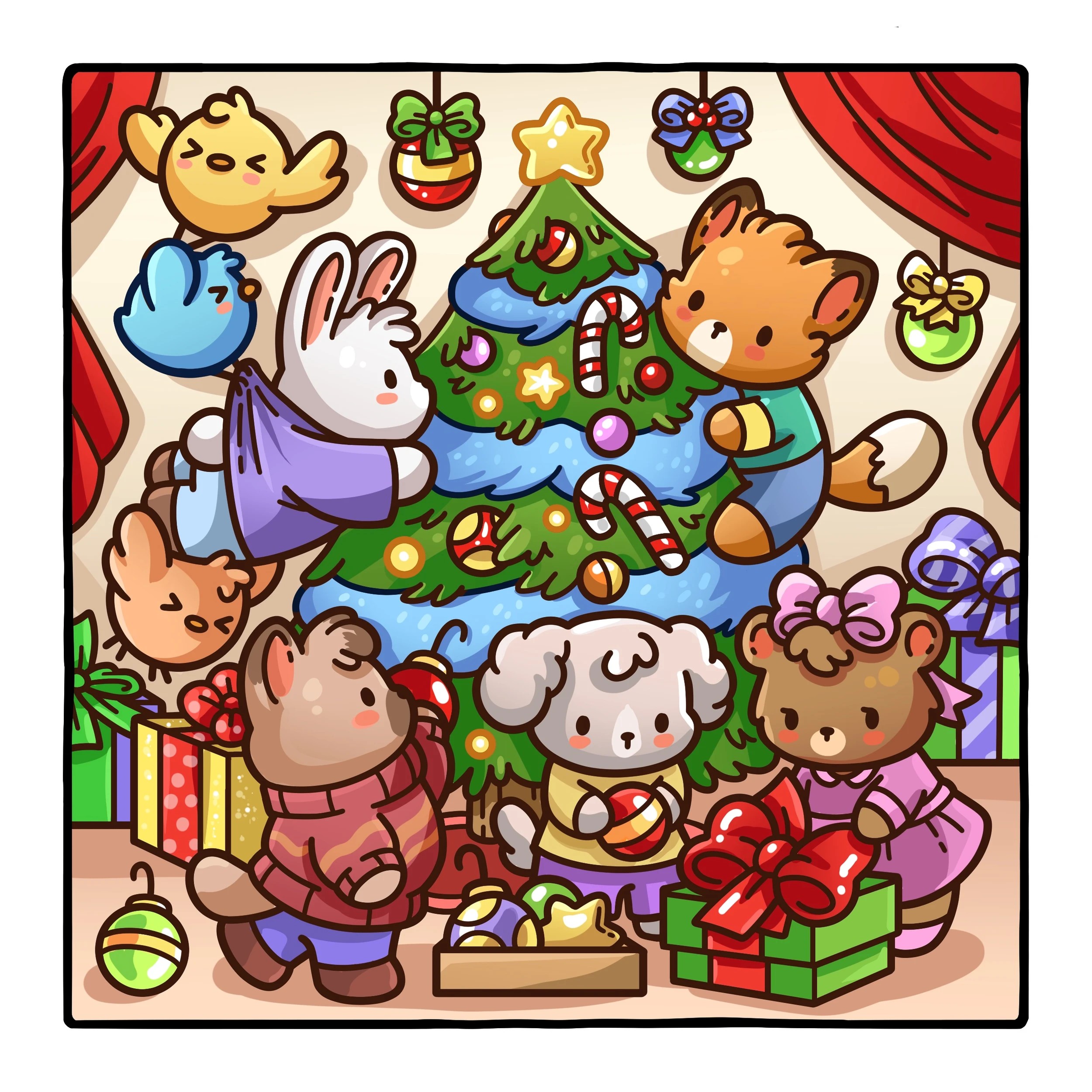 2 Merry Christmas Cozy Colouring Book by Jade Summer - Book, 2 of 4