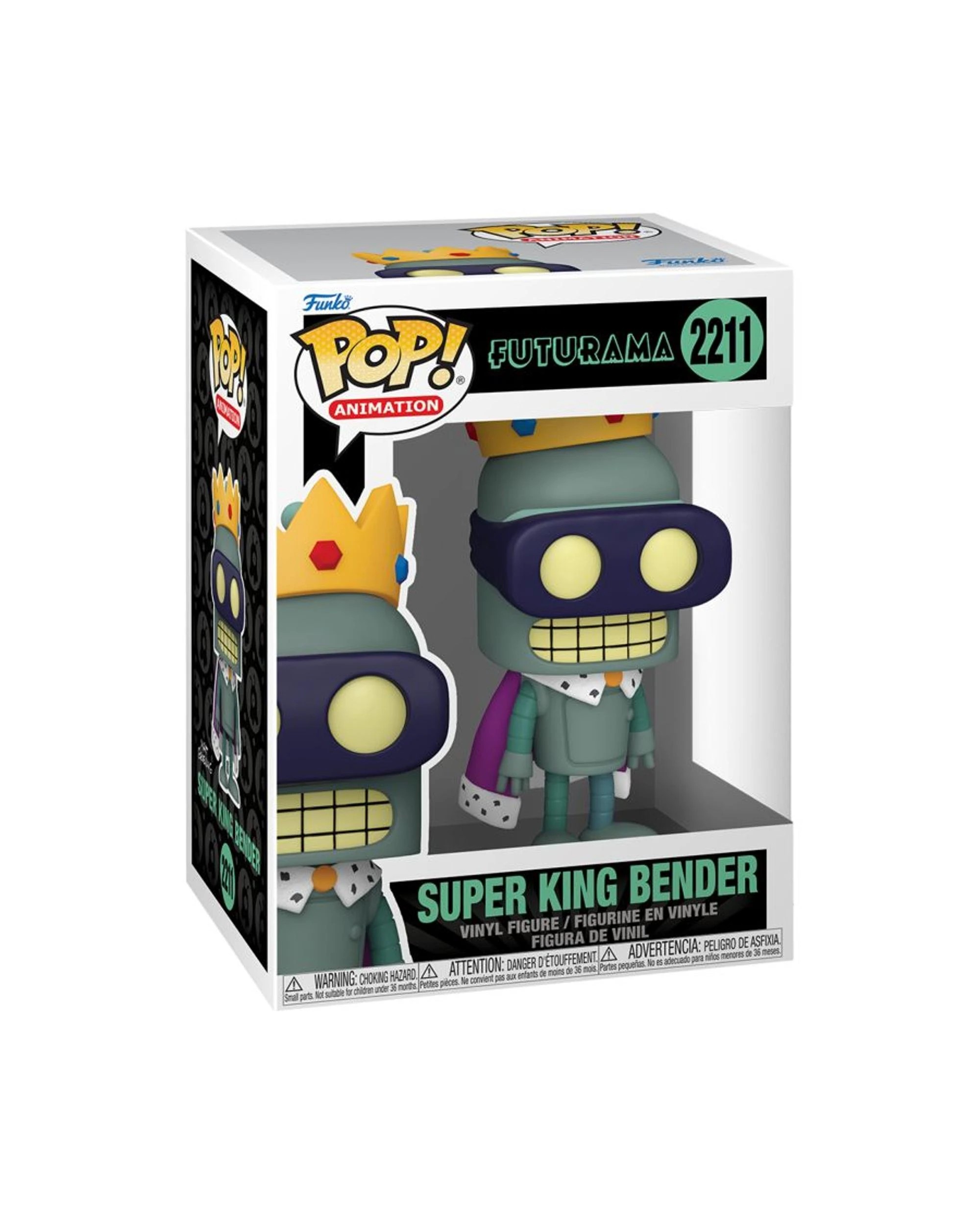 3 Futurama Super King Bender Funko POP! Vinyl, 3 of 3