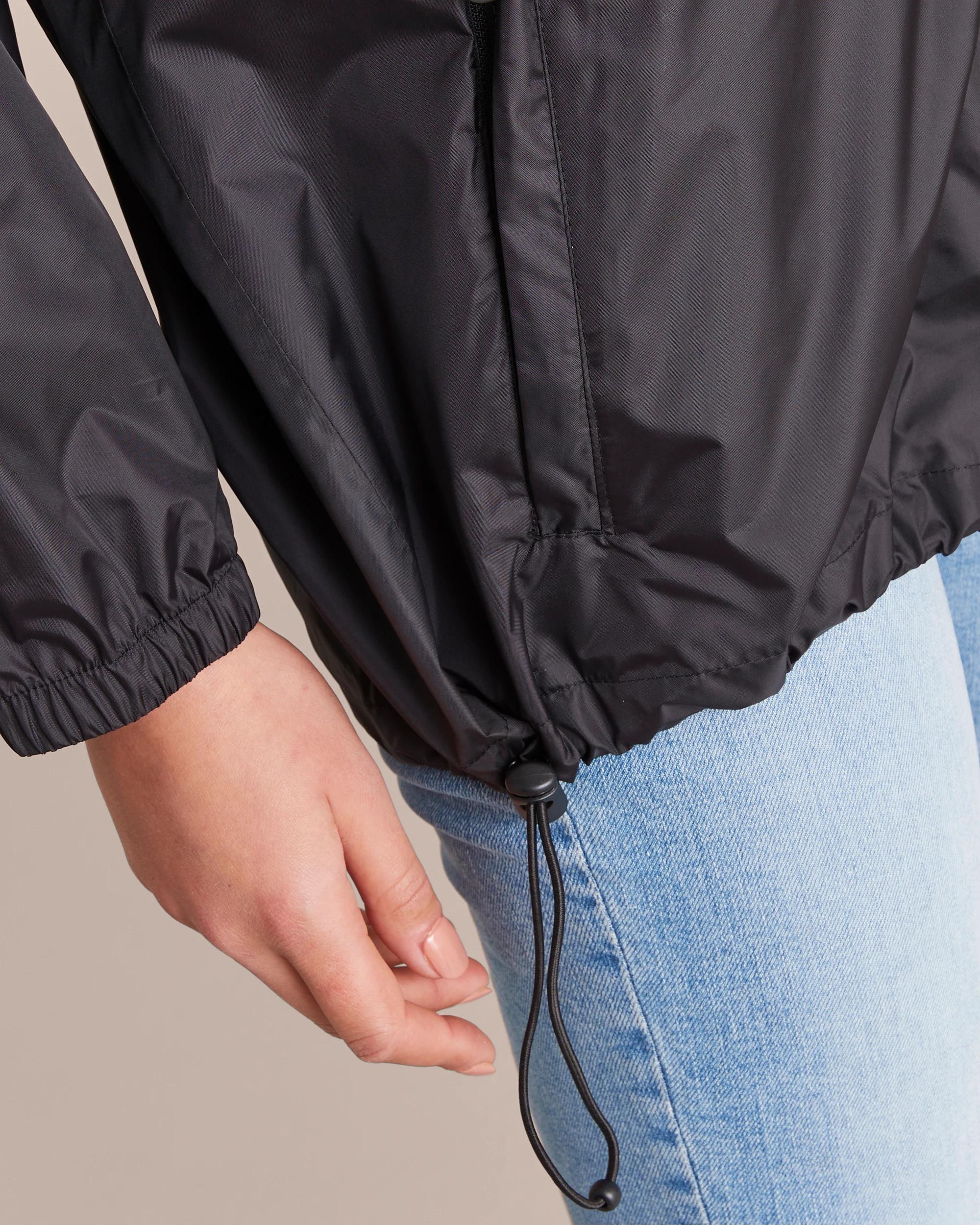 10 Target Fold Up Rain Jacket BLACK, 10 of 10