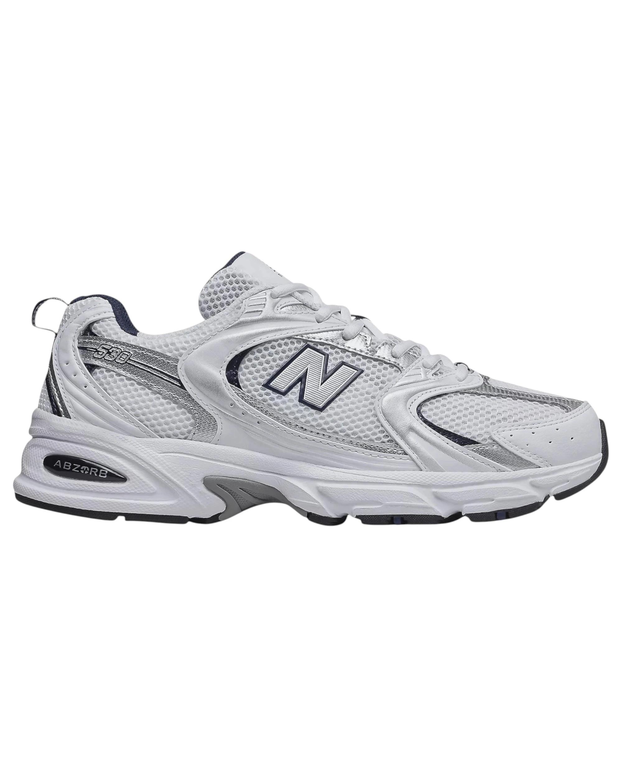 1 New Balance Unisex 530 Athletic Shoes WHITE, 1 of 5