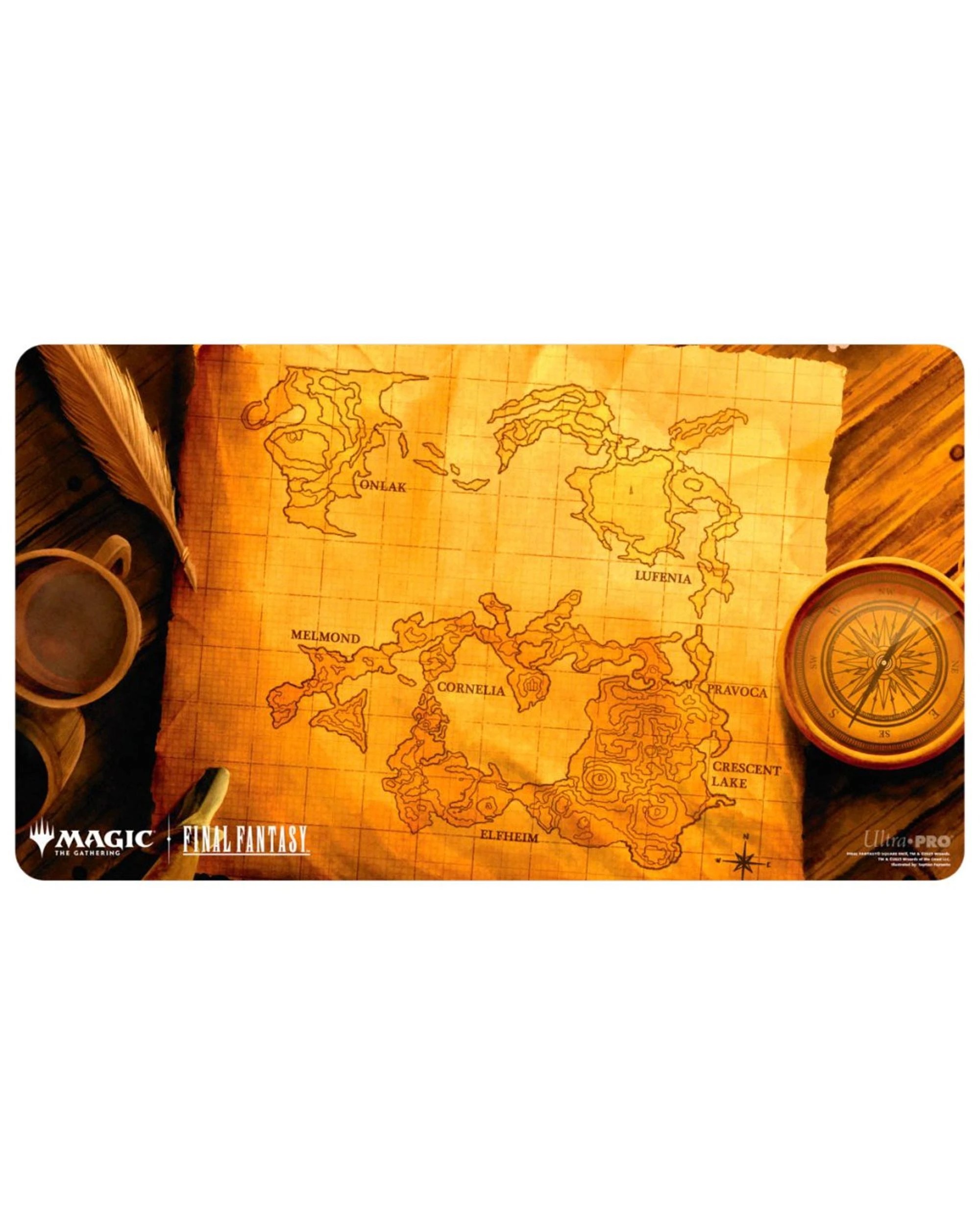 1 ULTRA PRO Magic the Gathering Final Fantasy World Map Playmat - Multi, 1 of 1