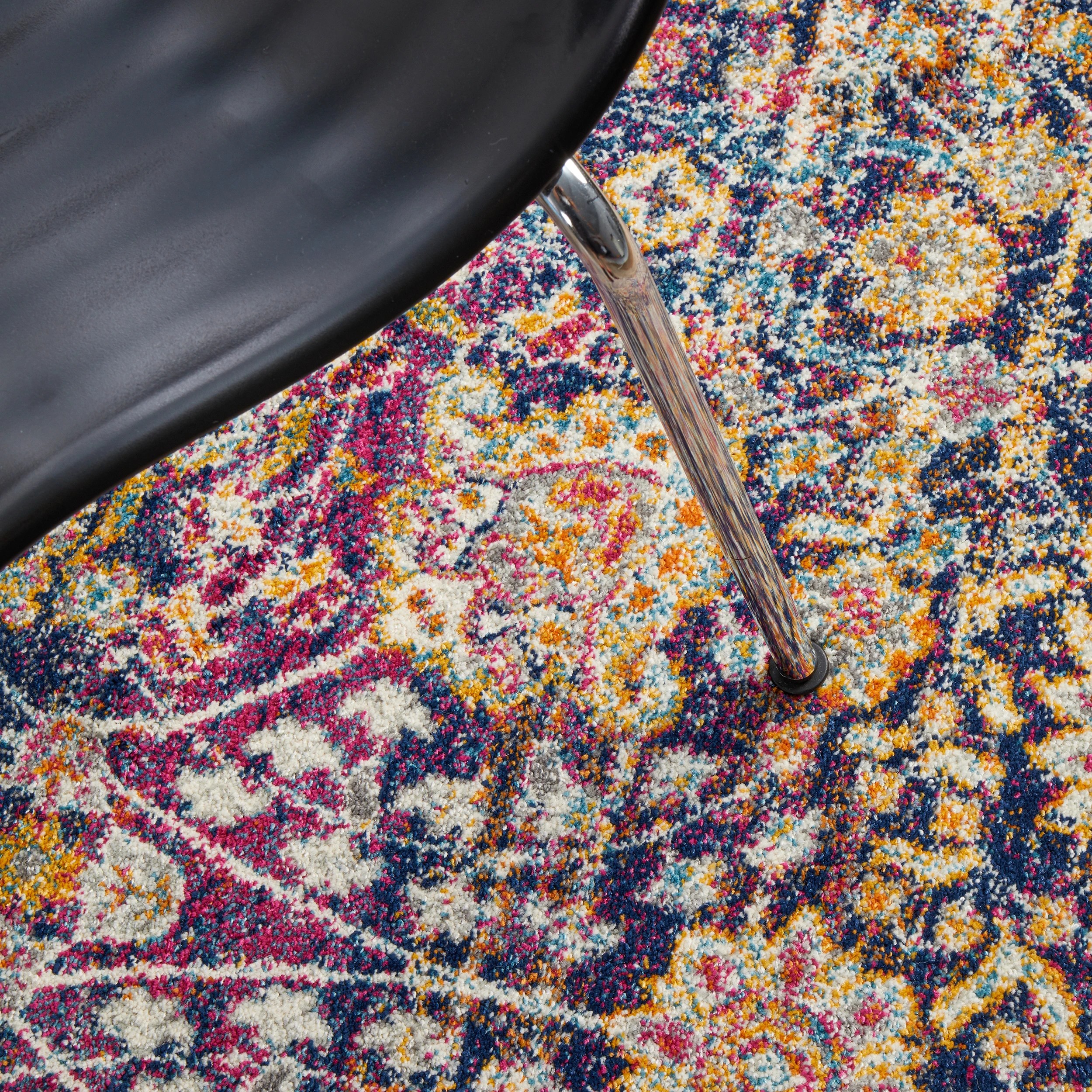 8 Common Ground Rugs Phantom 360 150x150 cm Rug - Blue, 8 of 9