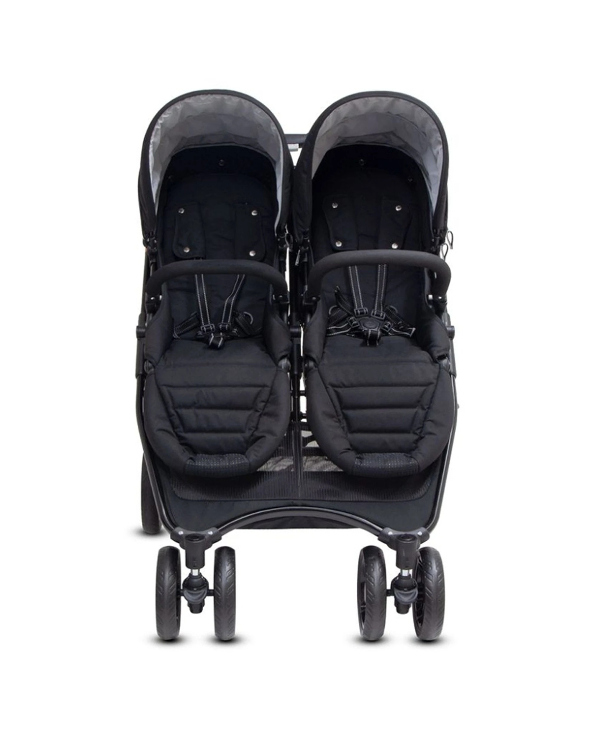 7 ValcoBaby Snap Ultra Duo Lightweight Double Stroller Side By Side 2 Seats - Black, 7 of 8
