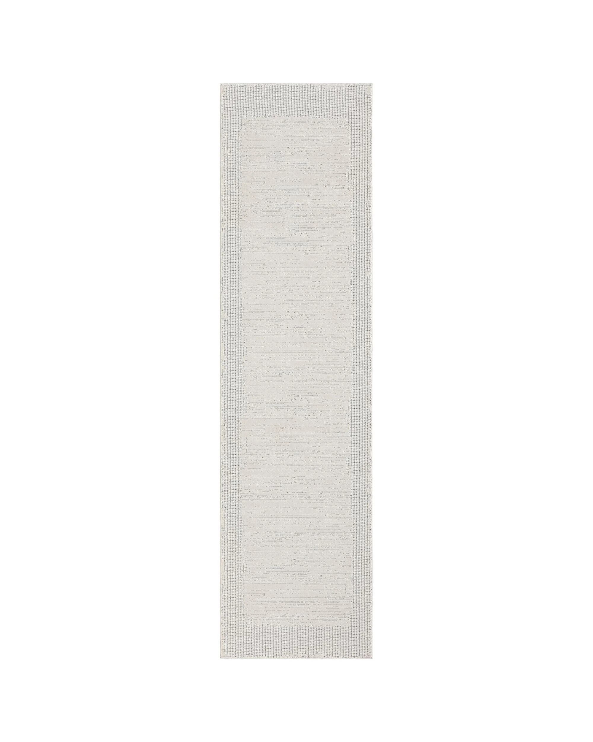 1 La Grace Home Adriano Soft Pile Premium Runner - 80x300cm - Ivory, 1 of 10