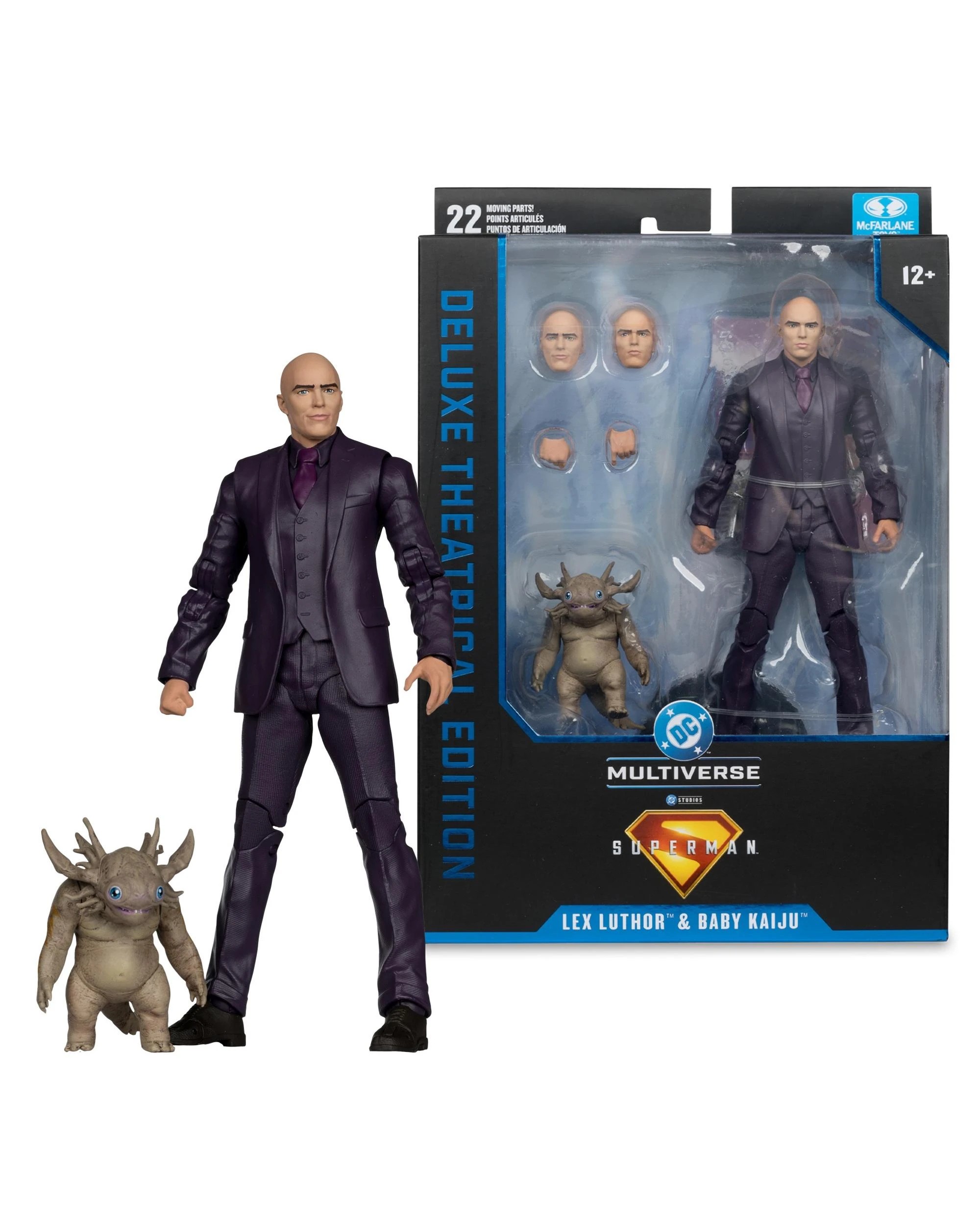 1 DC Multiverse Superman - 2025 -  Lex Luthor and Baby Kaiju Deluxe Theatrical Edition 7 inch Action Figure, 1 of 9