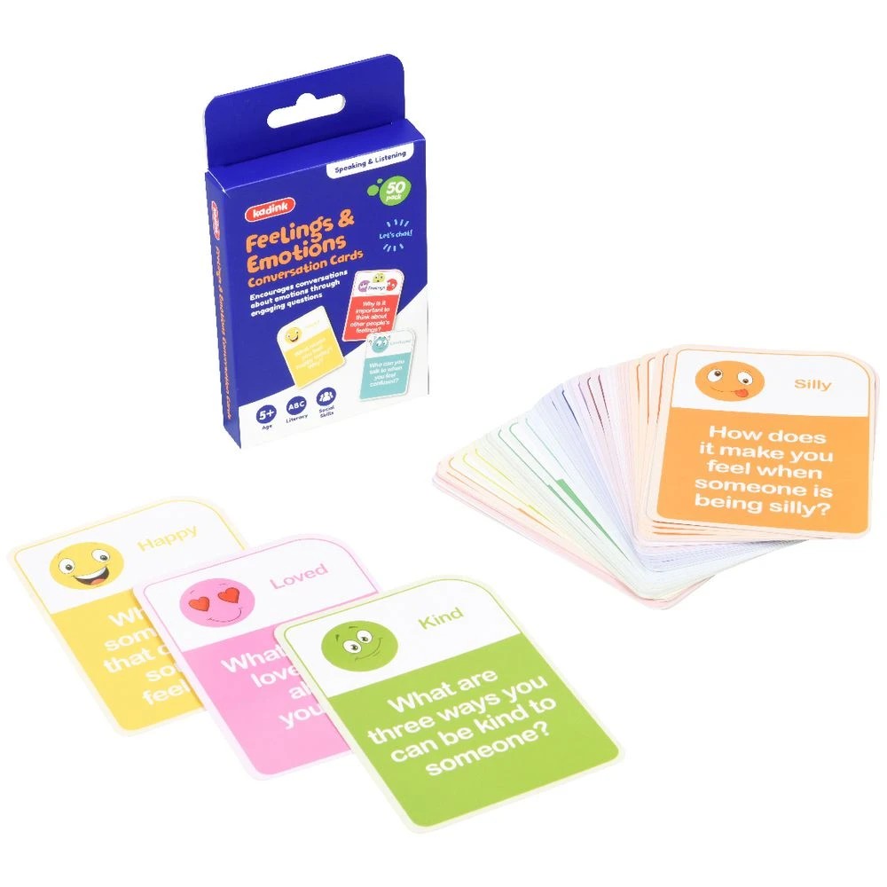 4 Kadink Let's Chat About Feelings and Emotions Cards, 4 of 5