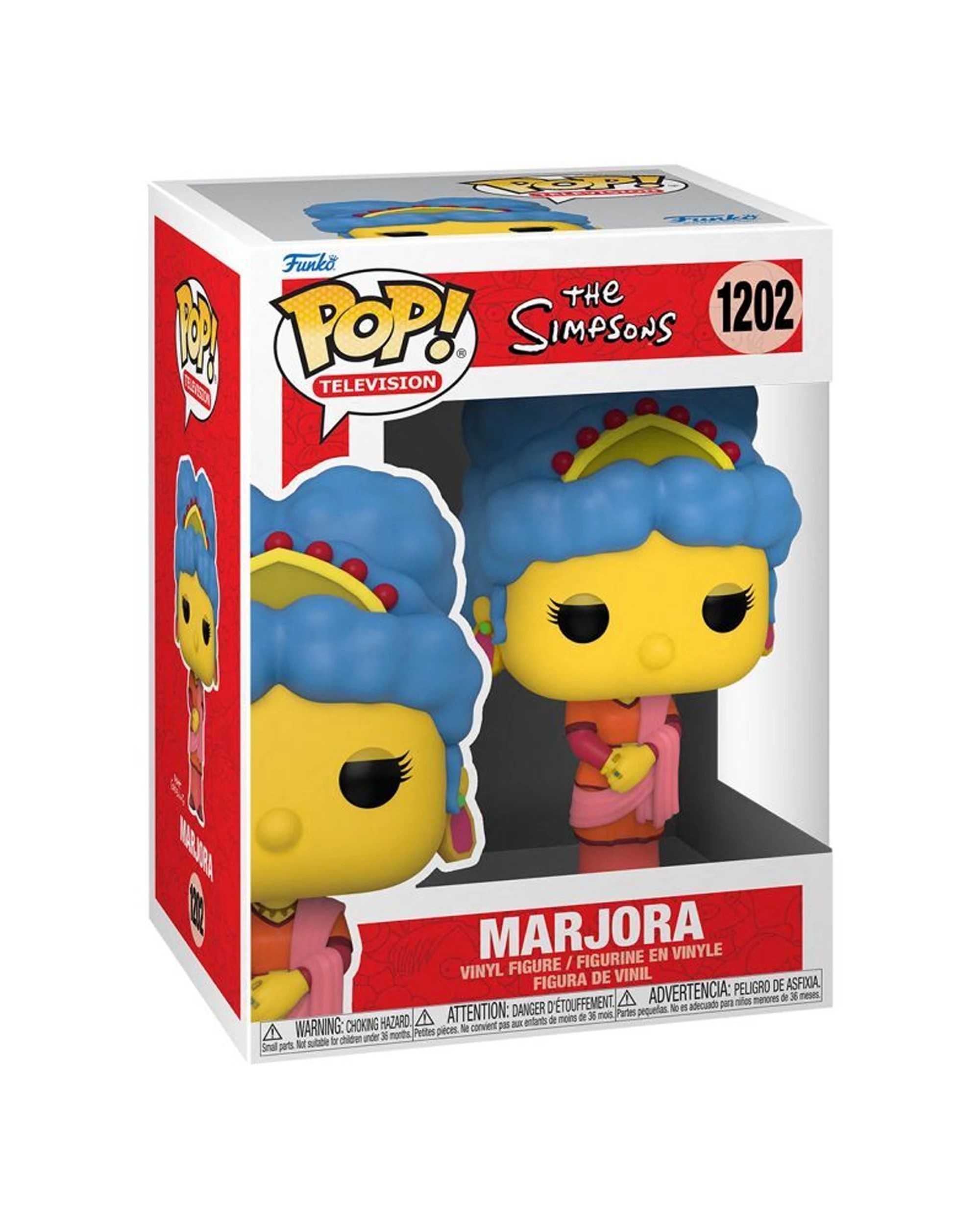 3 Pop Vinyl Figurine Simpsons - Marjora Marge 10cm Plastic Vinyl Collectible - Multi, 3 of 3