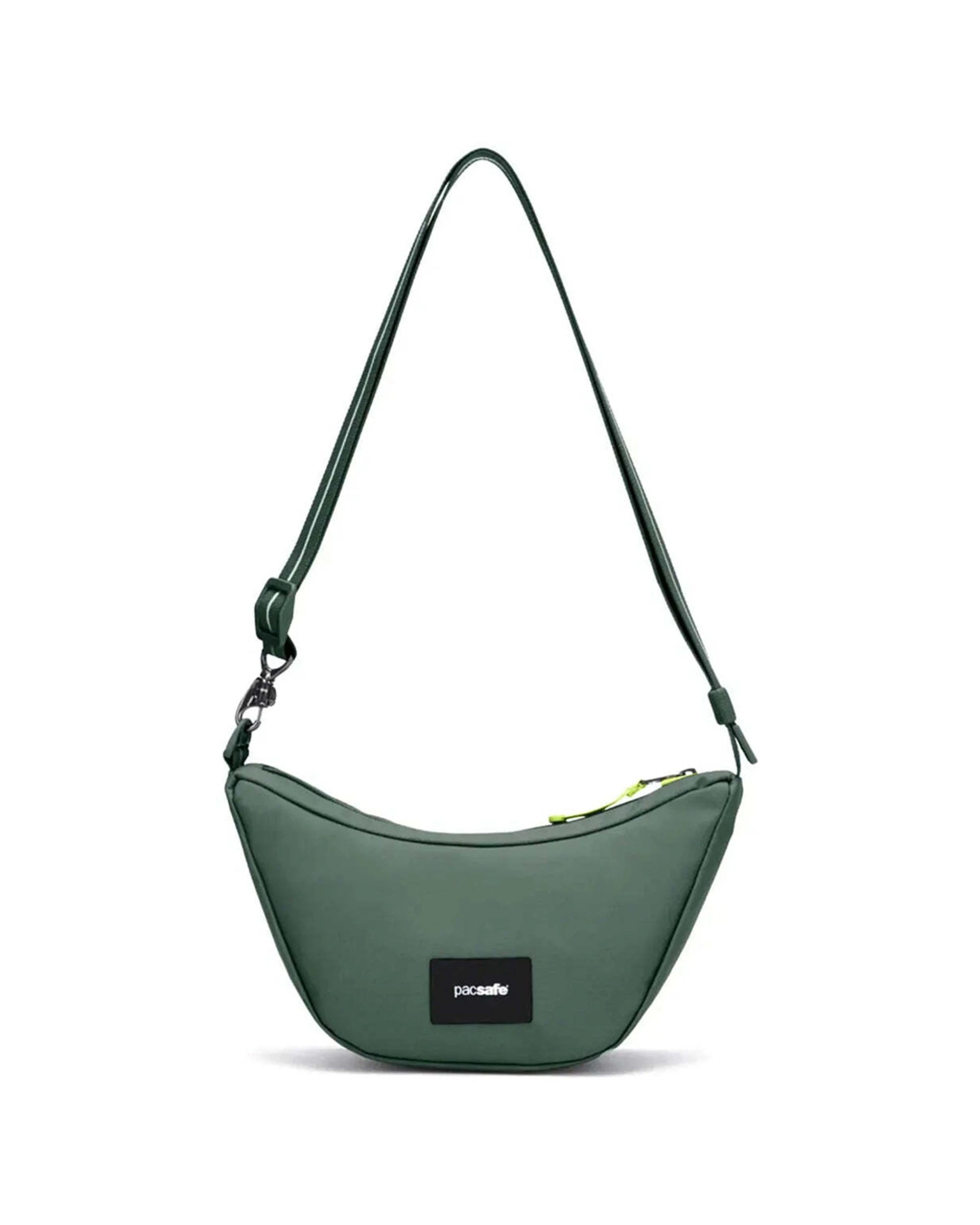 3 Pacsafe Go Anti-Theft Lunar Crossbody Bag RFID Safe TurnNLock Cut Resistant Spruce - Green, 3 of 8