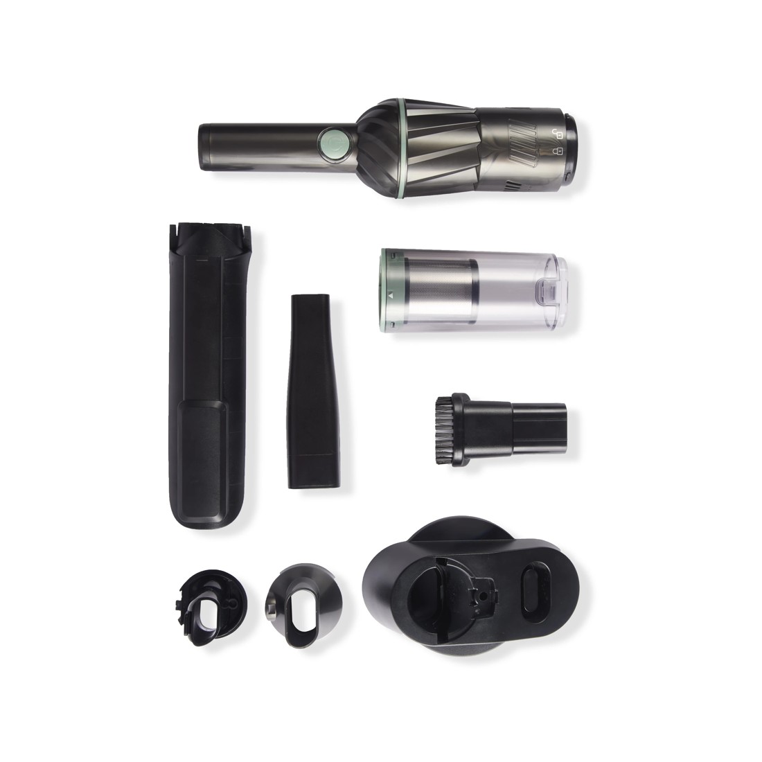 7 Cordless Handheld Vacuum - Grey and Green, 7 of 10