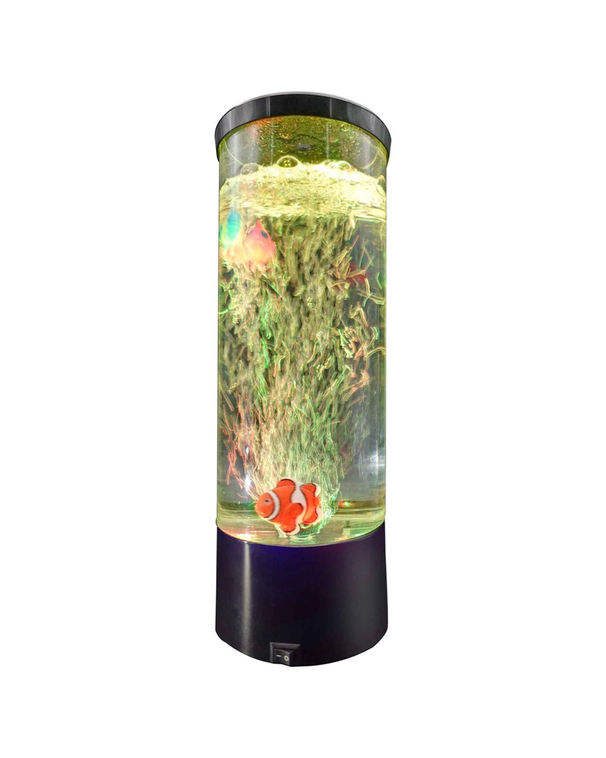 3 Bubble Fish 29cm Aquarium Led Lamp Light Tabletop Fish Tank Display Room Decor - Multi, 3 of 3