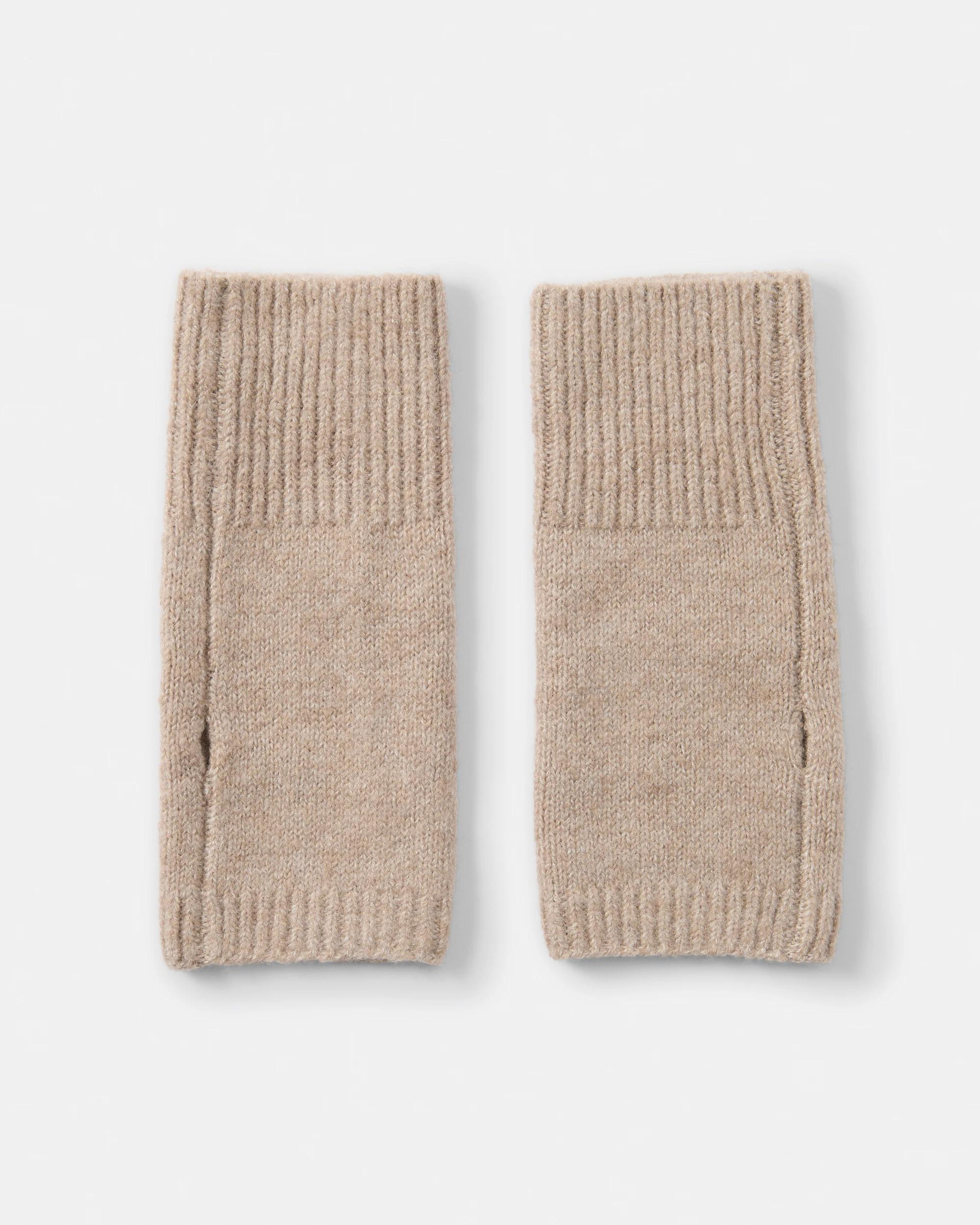 2 Fine Knit Gloves Bge Otml, 2 of 3