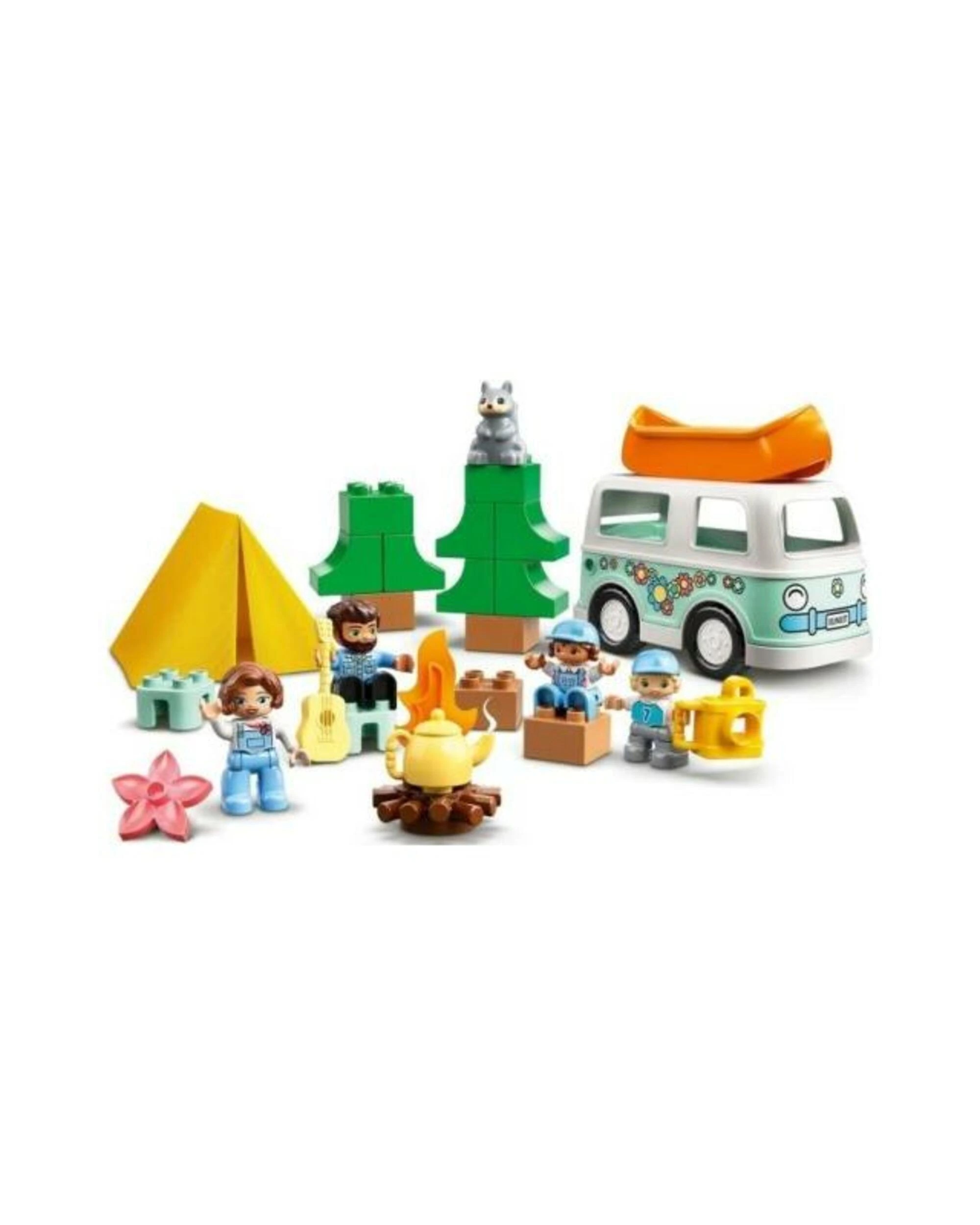 1 DUPLO 10946 Family Camping Van Adventure Lego VW Camper Tent Car Guitar, 1 of 1