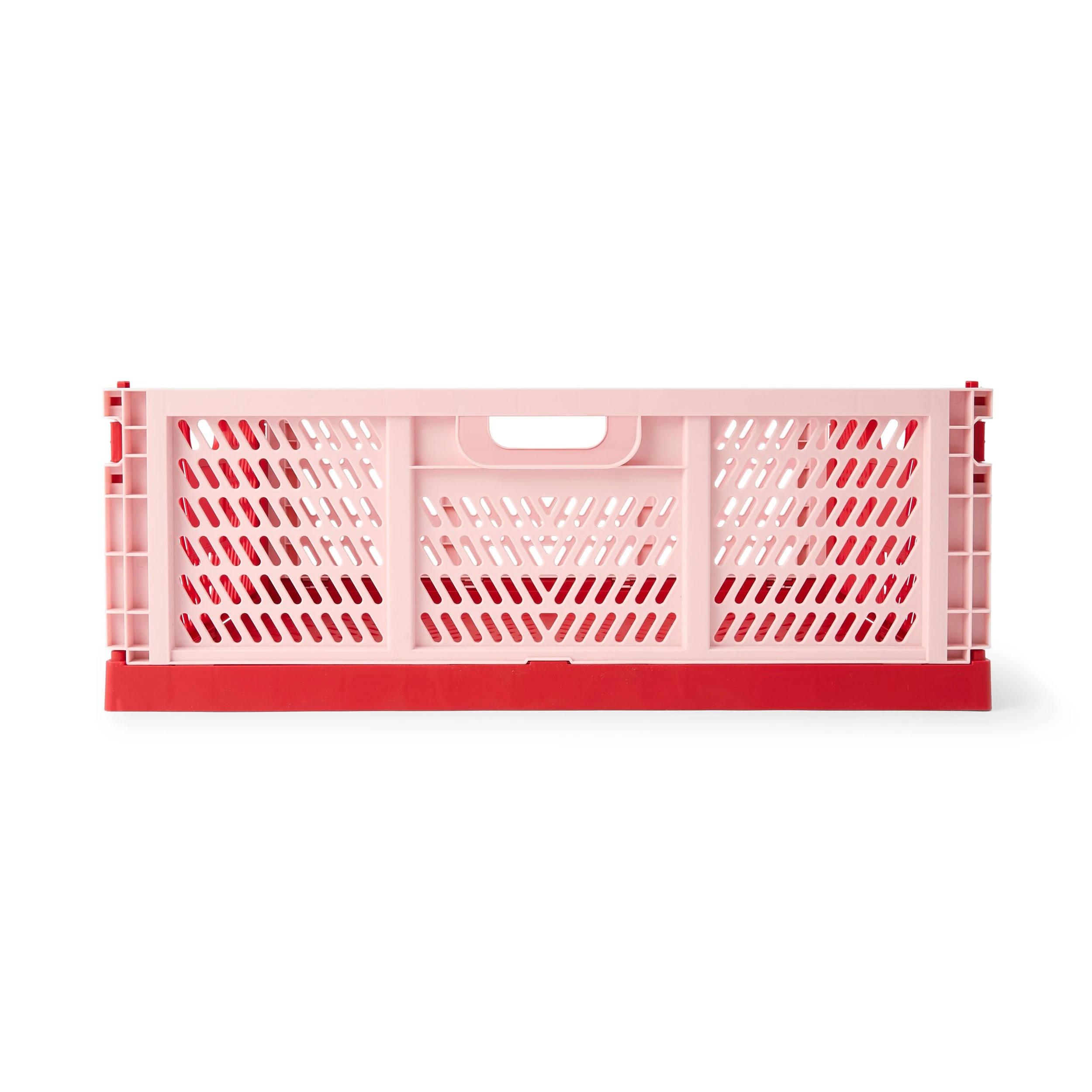 4 30L Collapsible Crate - Large, Red, 4 of 8
