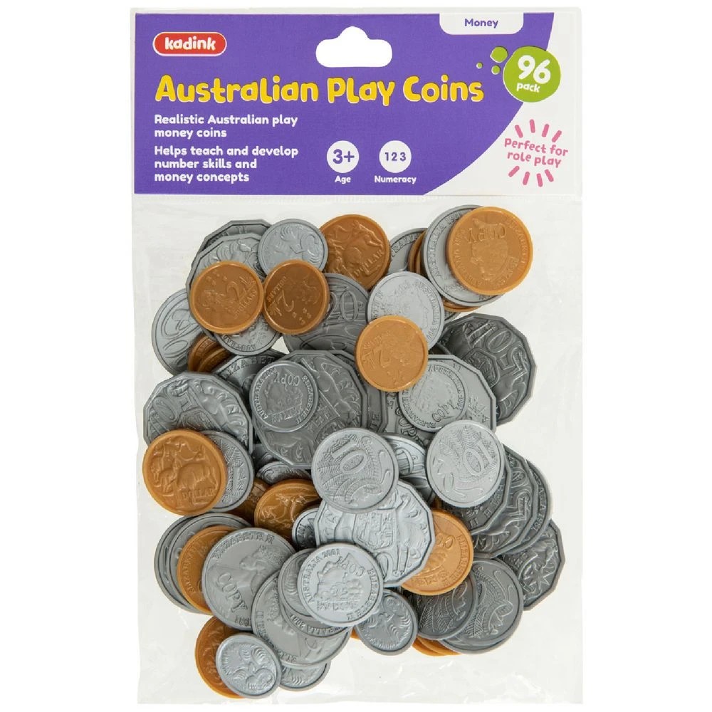1 Kadink Australian Play Coins 96 Pack, 1 of 3
