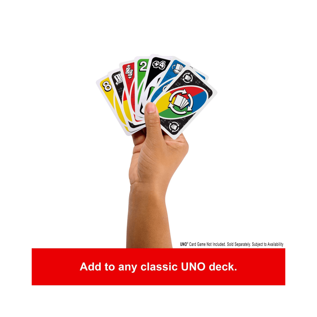 4 Mattel Games UNO Add-On Packs Swap Pack Card Game, 4 of 6