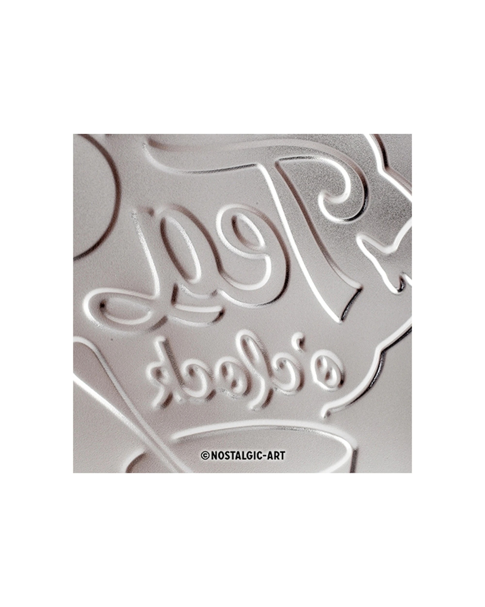 3 Nostalgic-Art 15x20cm Small Metal Sign - Its Tea OClock - Blue, 3 of 3