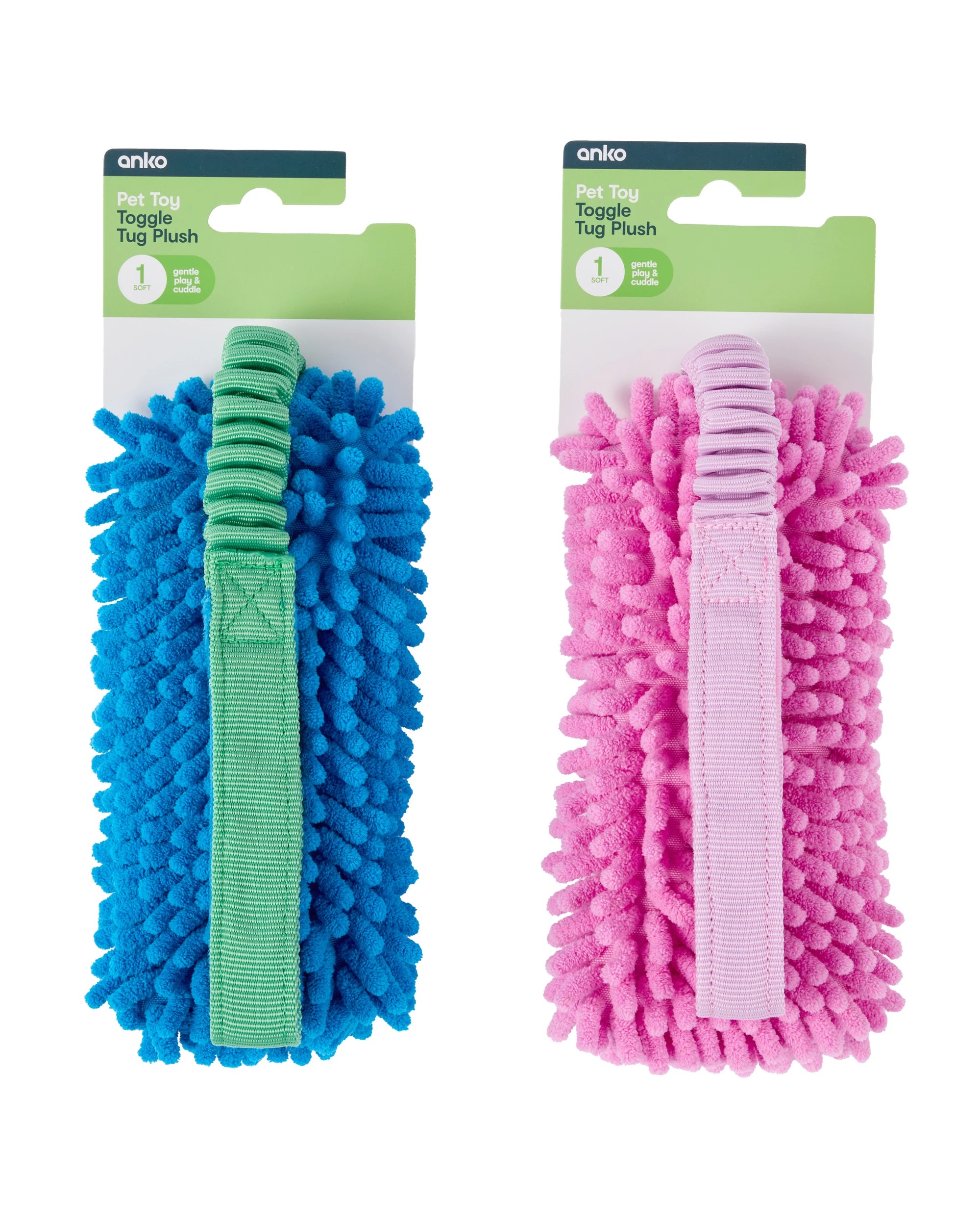 7 Pet Toy Toggle Tug Plush - Assorted, 7 of 7