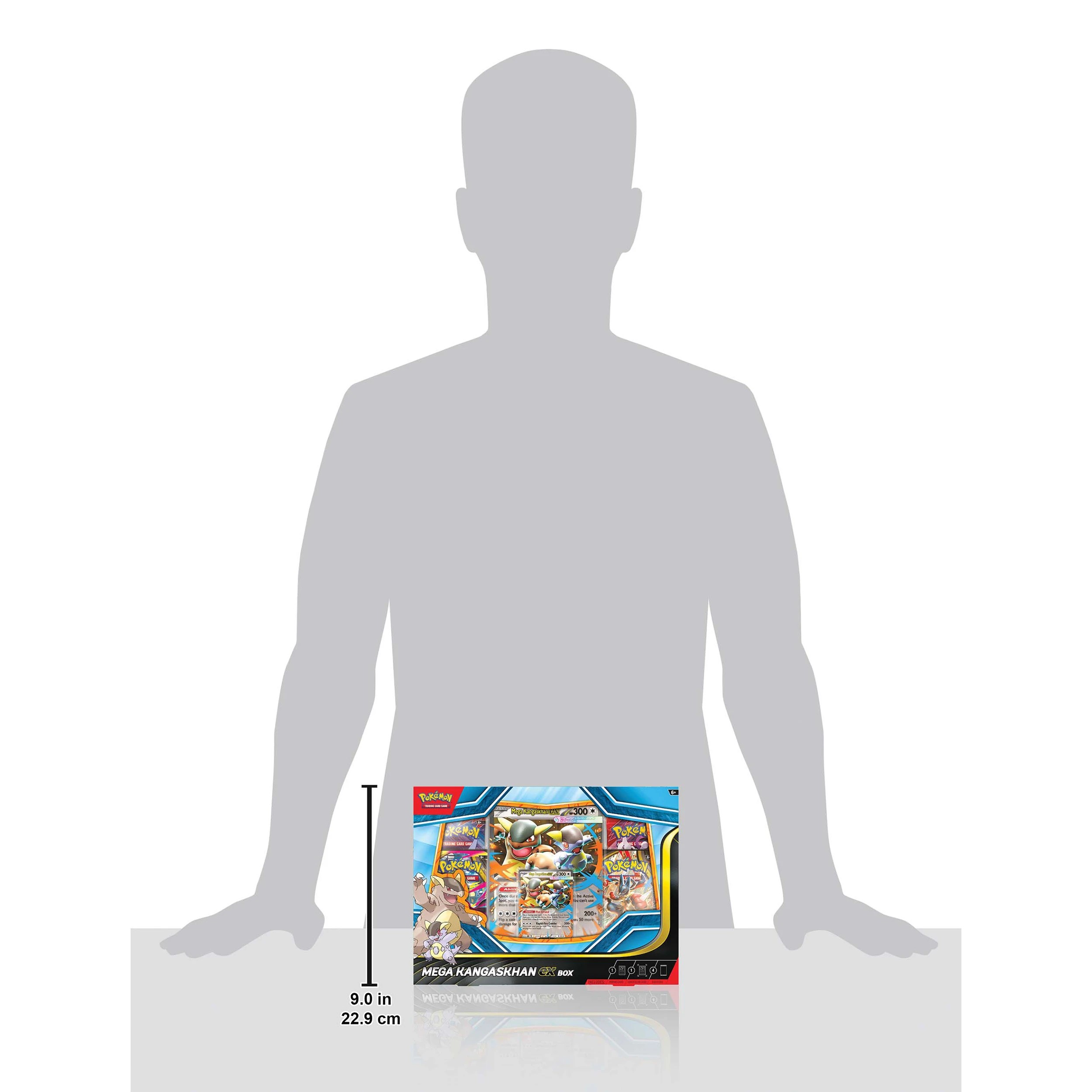 6 Pokemon Trading Card Game: Mega Kangaskhan ex Box, 6 of 6