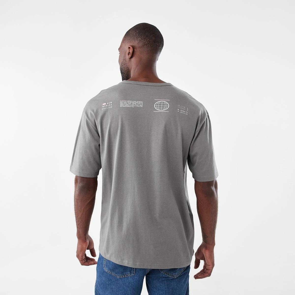 3 Oversized Graphic T-shirt Gry Grgyle, 3 of 6