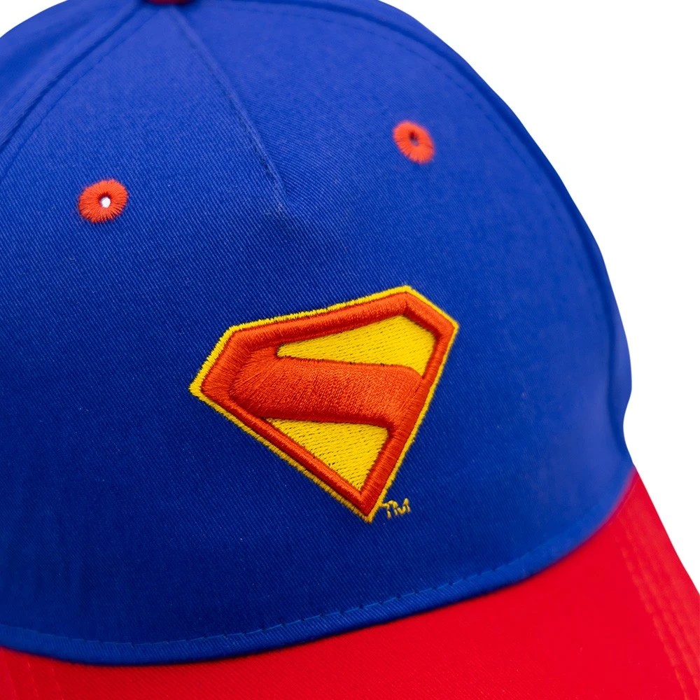 3 DC Comics - Superman 2025 - Classic Superman Shield Curve-Brim Cap - Multi, 3 of 4