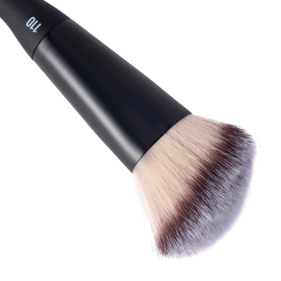 3 OXX Cosmetics Angled Powder Brush - Black, 3 of 5
