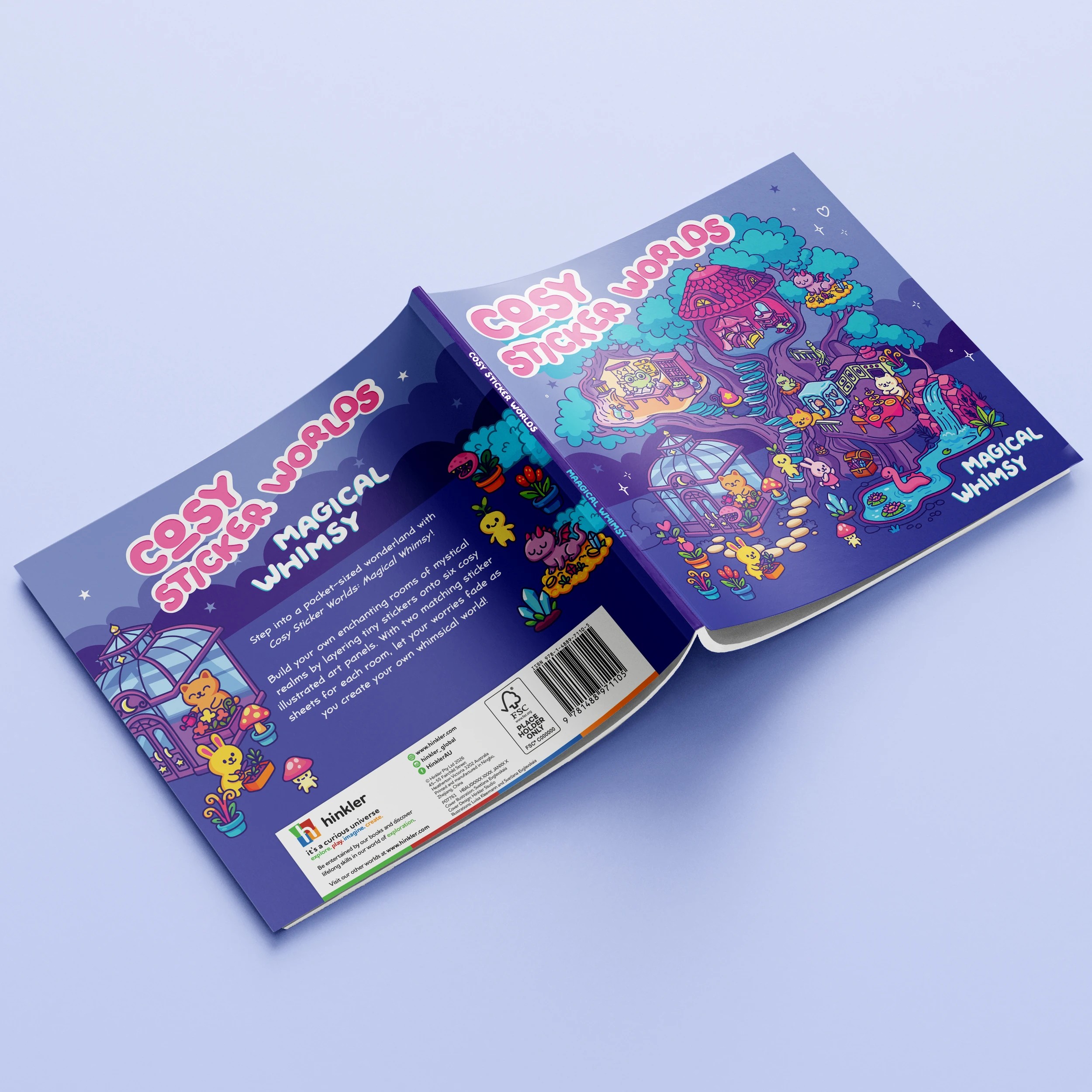 6 Cosy Sticker Worlds Magical Whimsy Book, 6 of 7