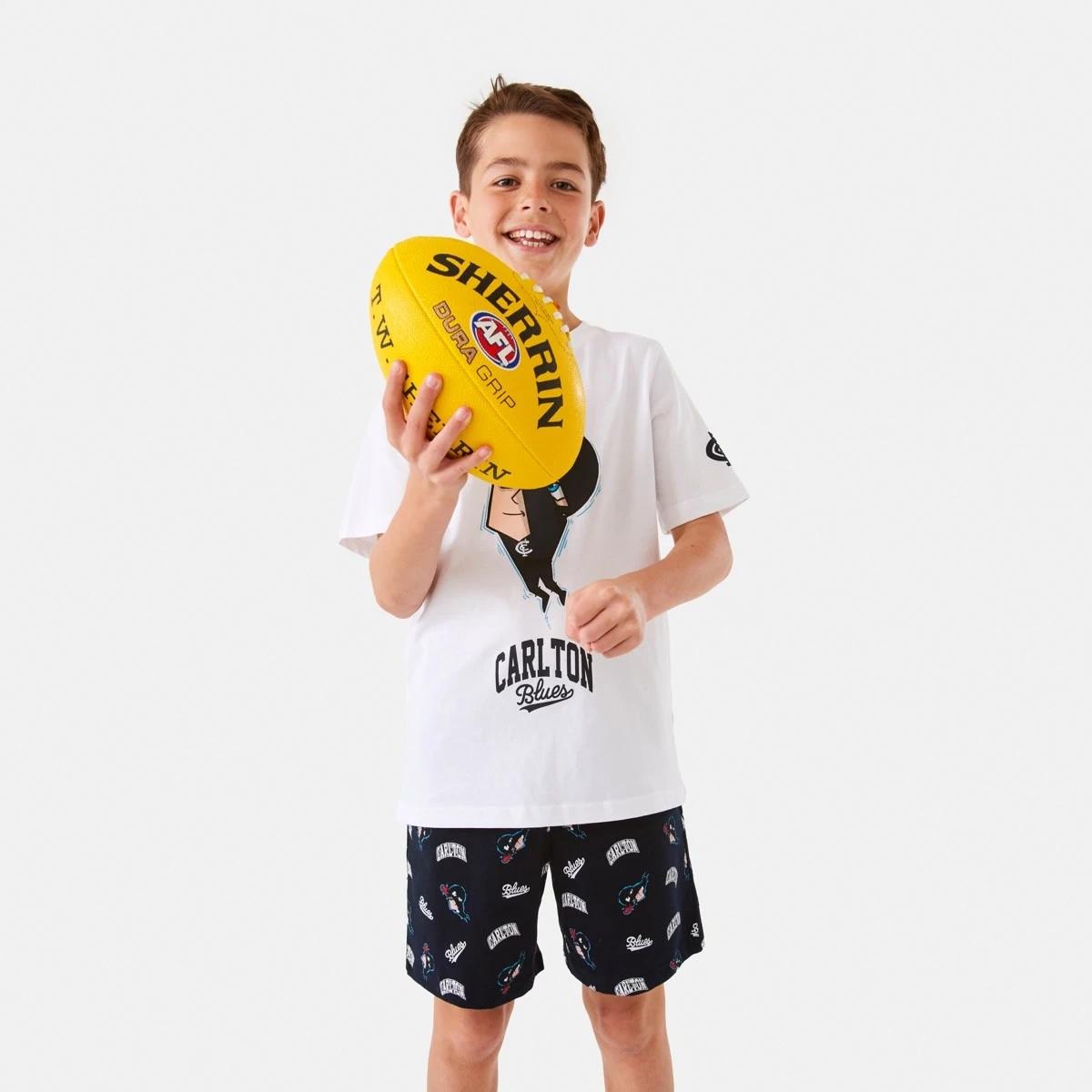 4 Active Kids AFL Pyjama Set Carlton, 4 of 10